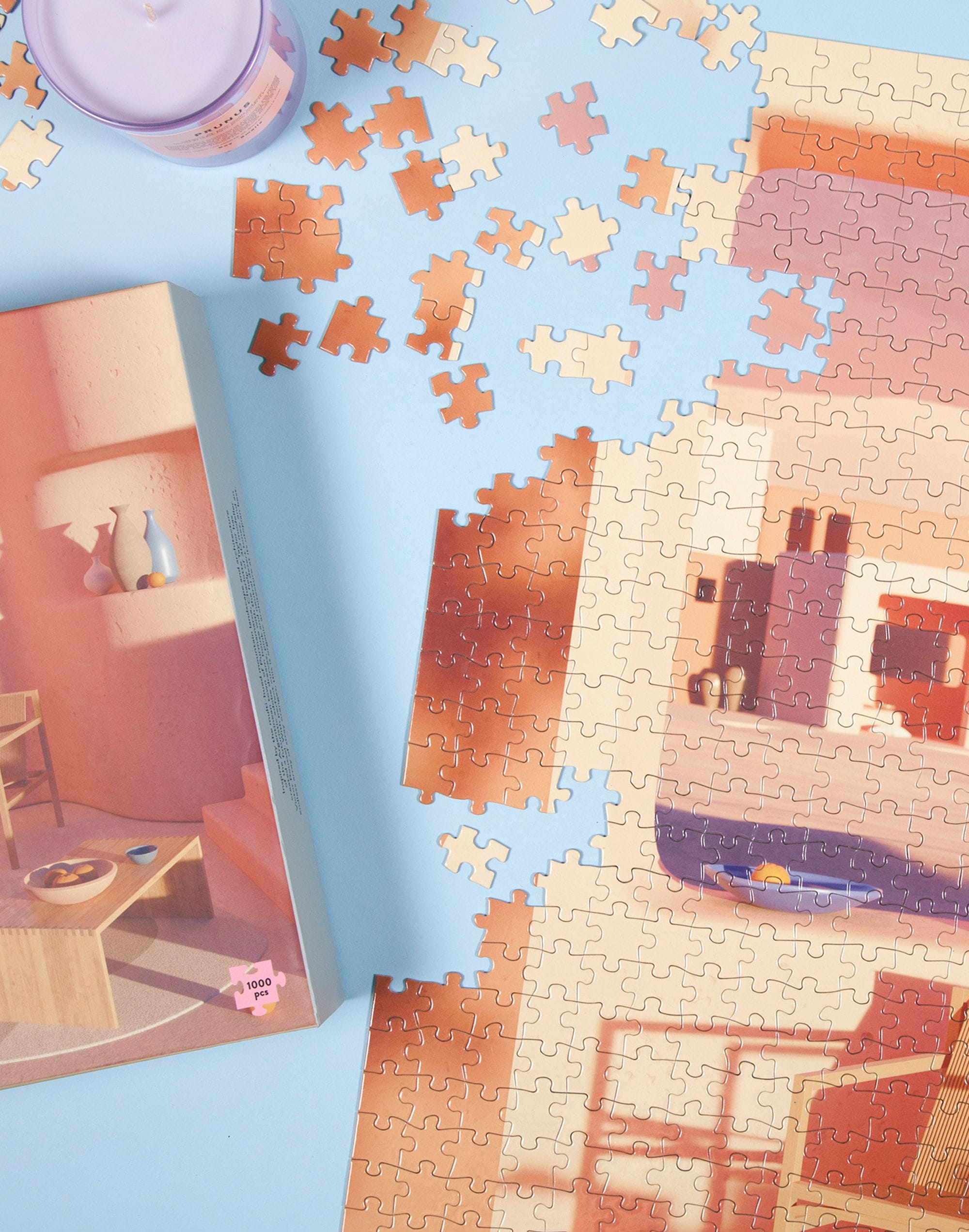 Slowdown Studio Adobe Interior 1000-Piece Puzzle