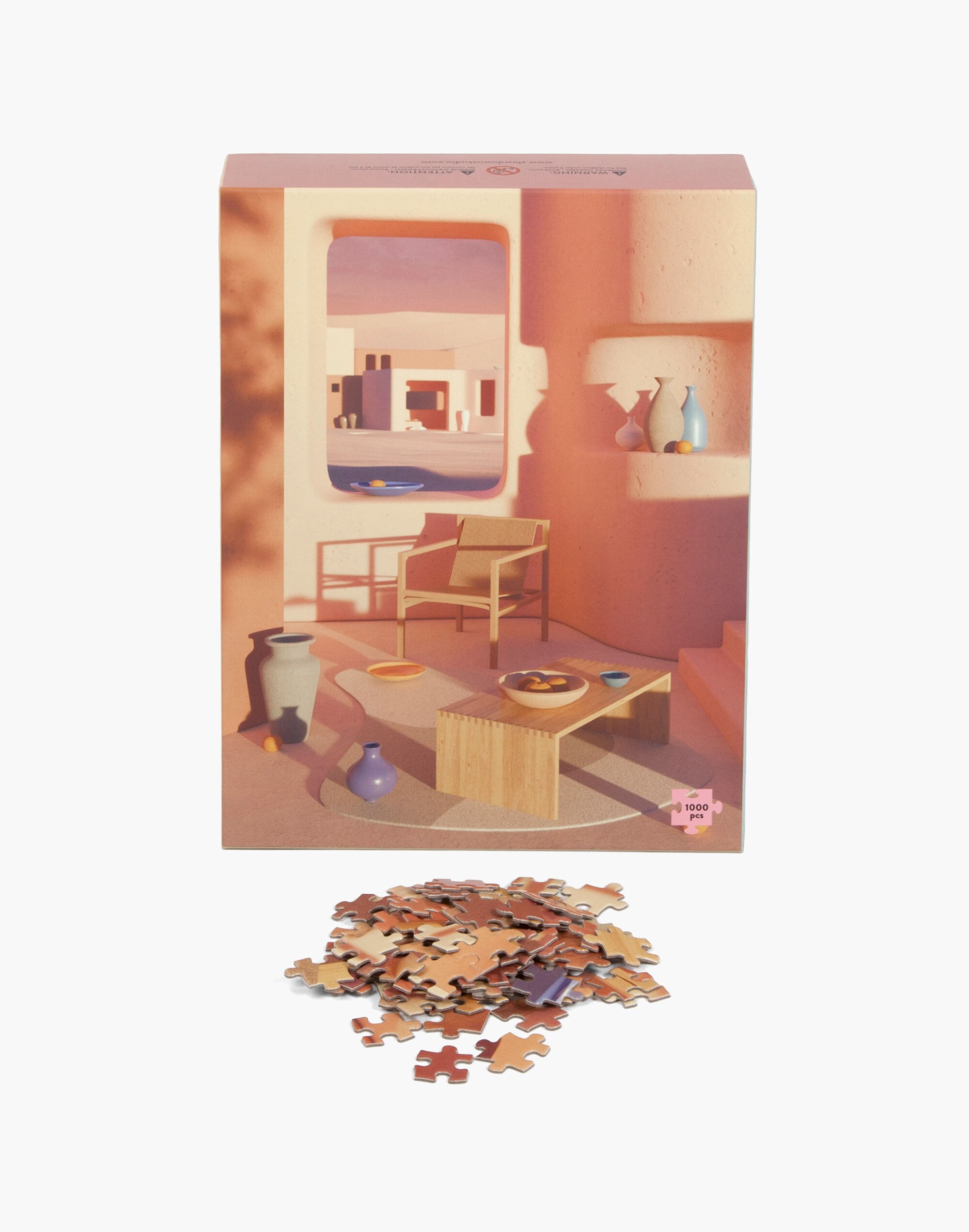 Slowdown Studio Adobe Interior 1000-Piece Puzzle
