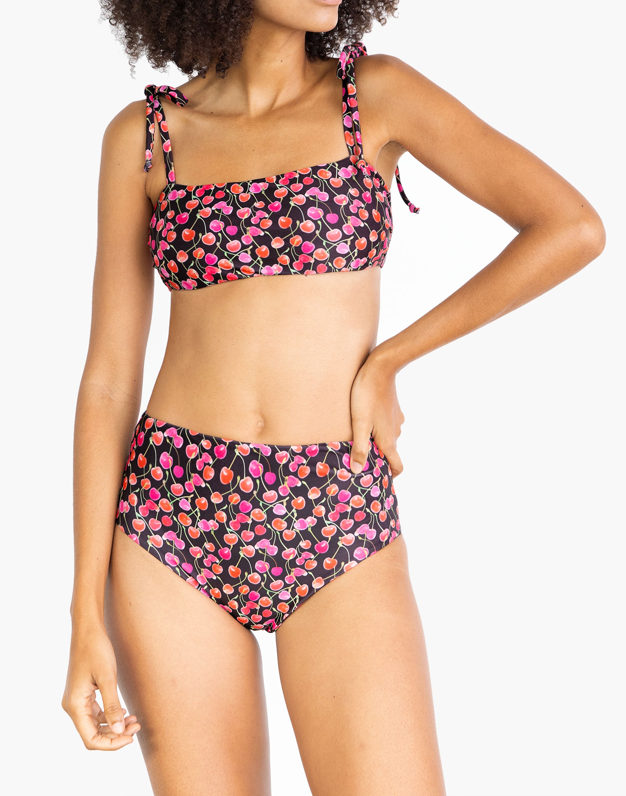 novel swim mon cherry trifle bikini top