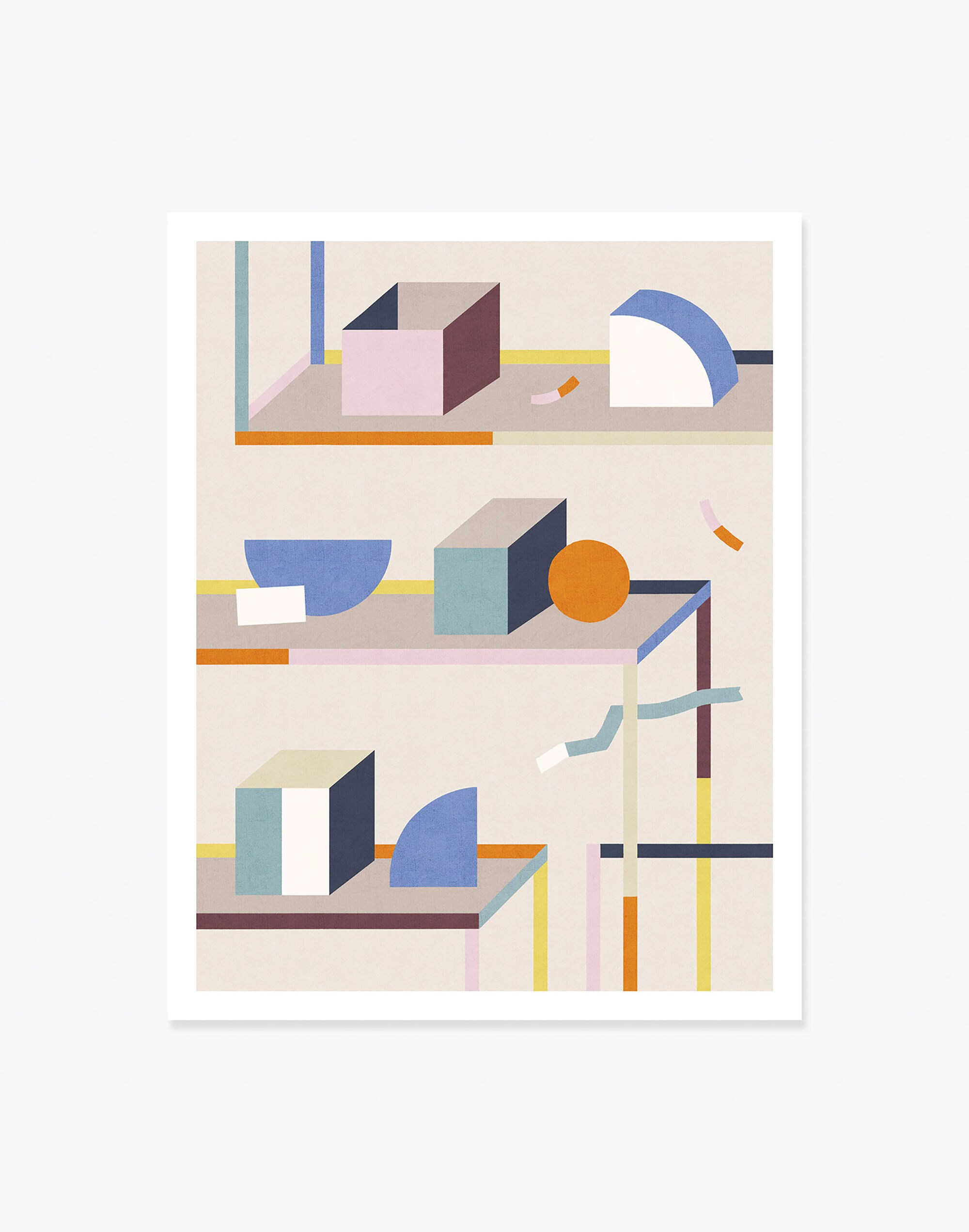 Slowdown Studio Full Shelves 18" x 24" Art Print