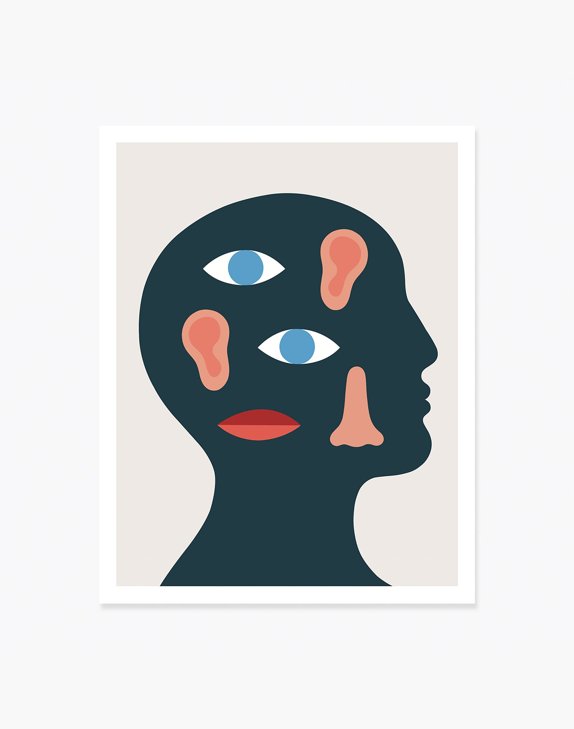 Slowdown Studio Interior Disorder 18" x 24" Art Print