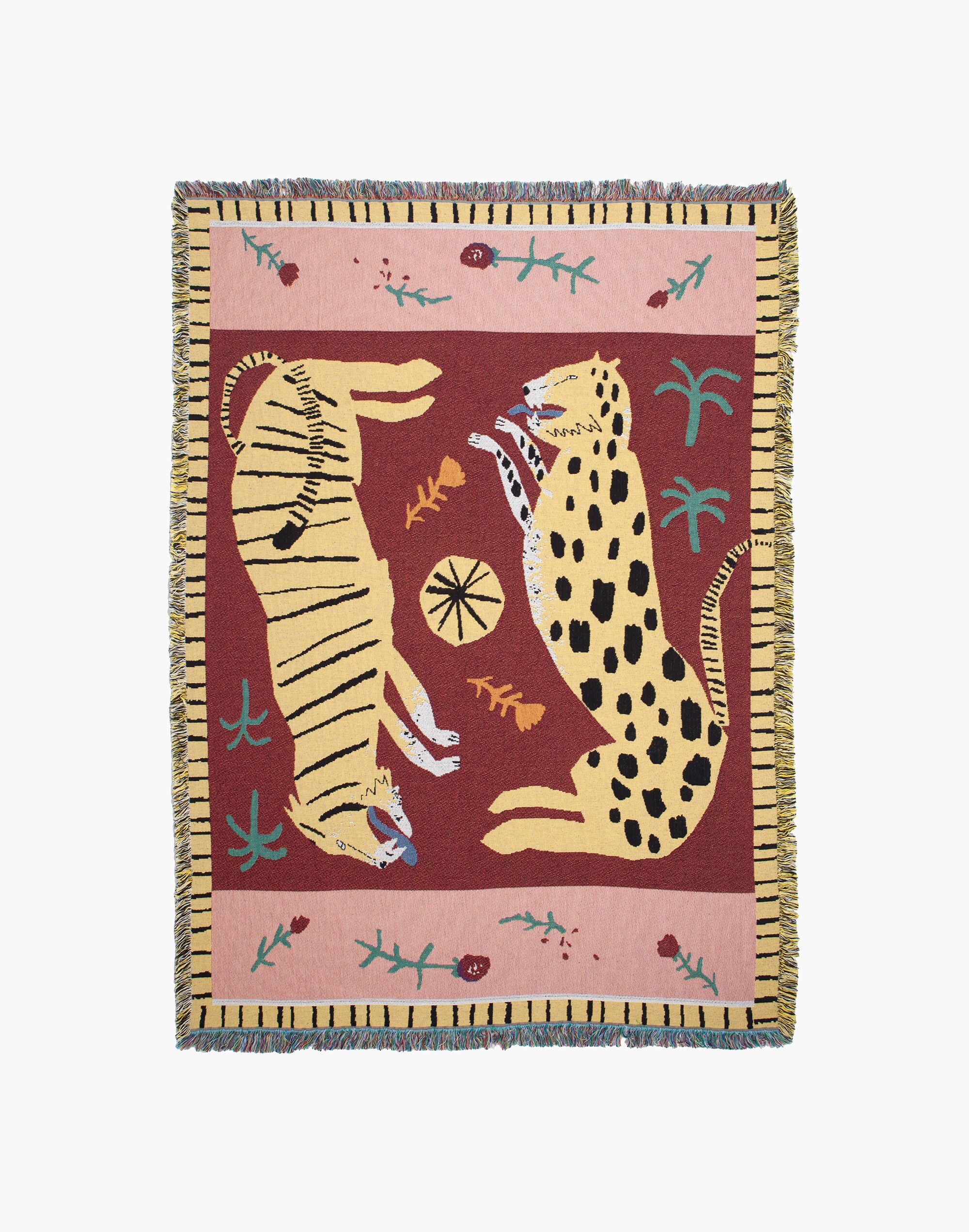 Slowdown Studio July Throw Blanket