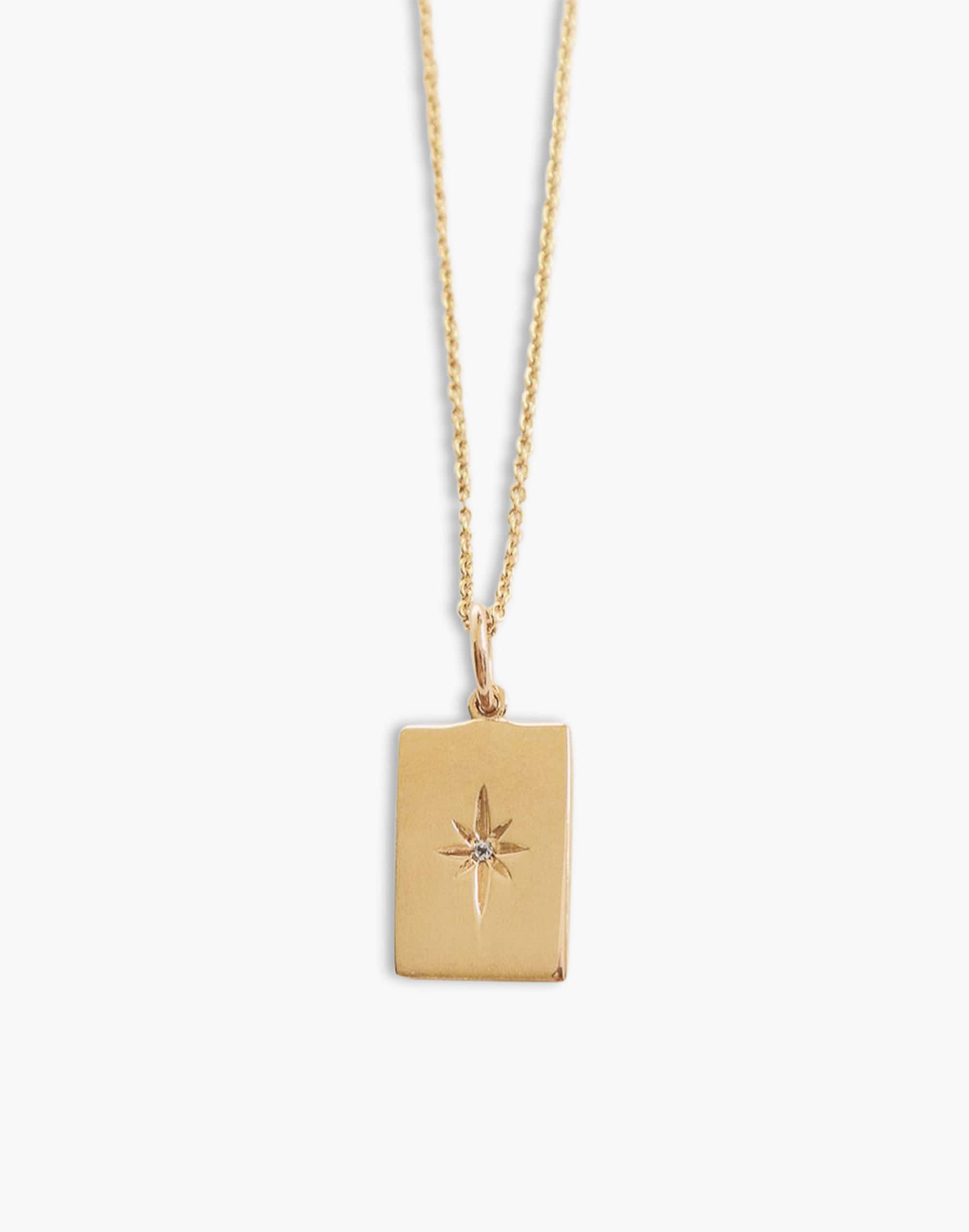 Kinn Studio™ North Star Necklace Diamond