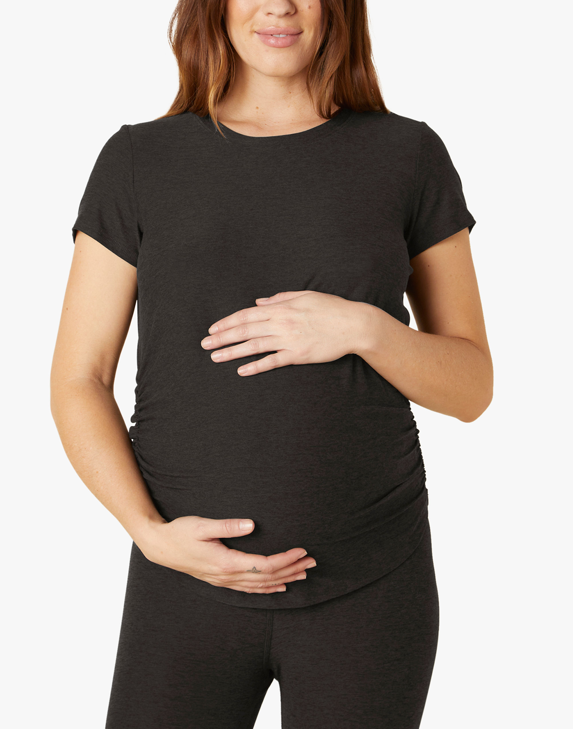 Beyond Yoga Maternity On The Down Low Tee