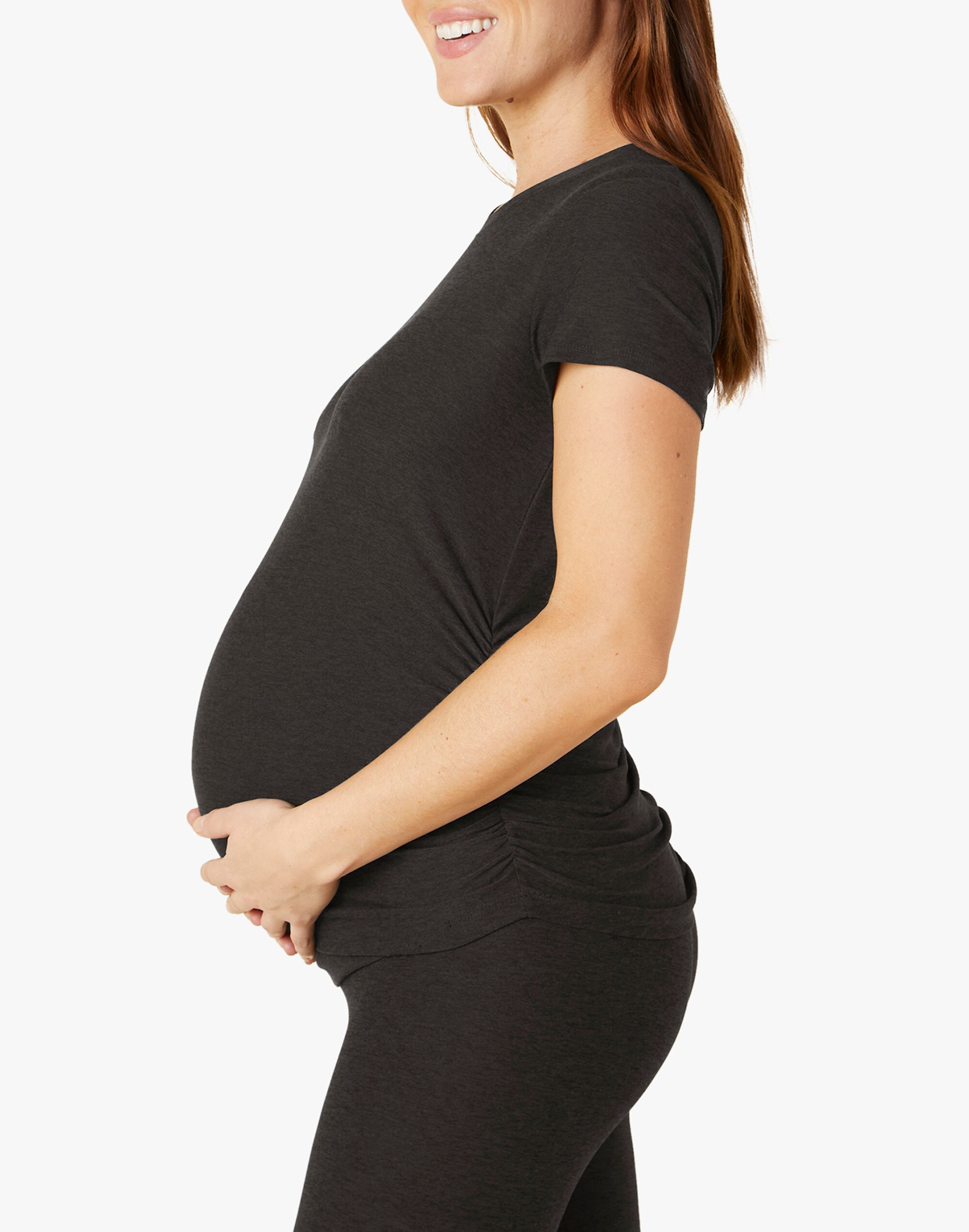 Beyond Yoga Maternity On The Down Low Tee