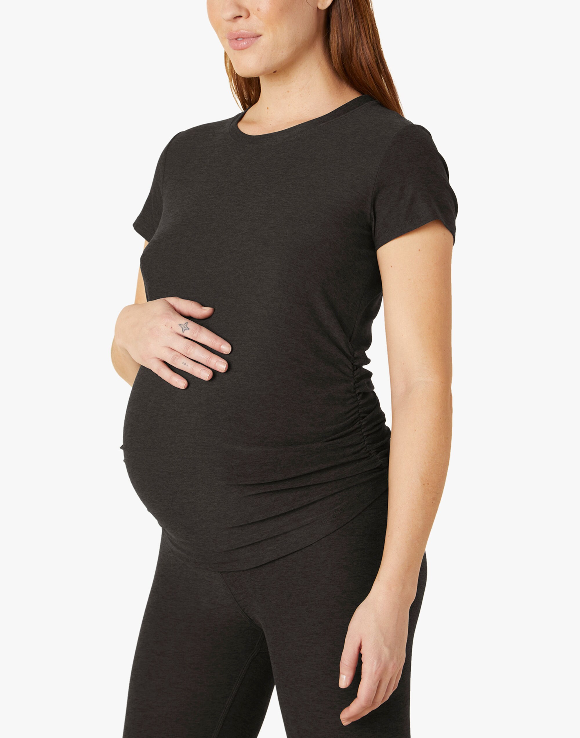 Beyond Yoga Maternity On The Down Low Tee