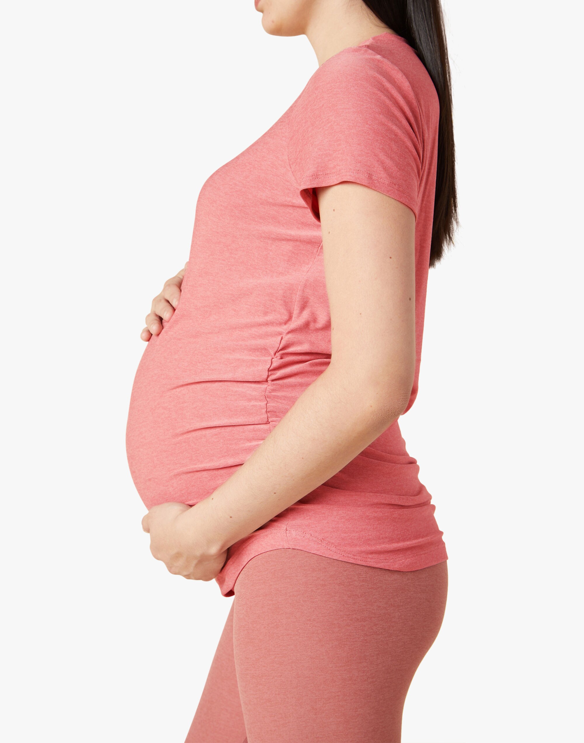 Beyond Yoga Maternity On The Down Low Tee
