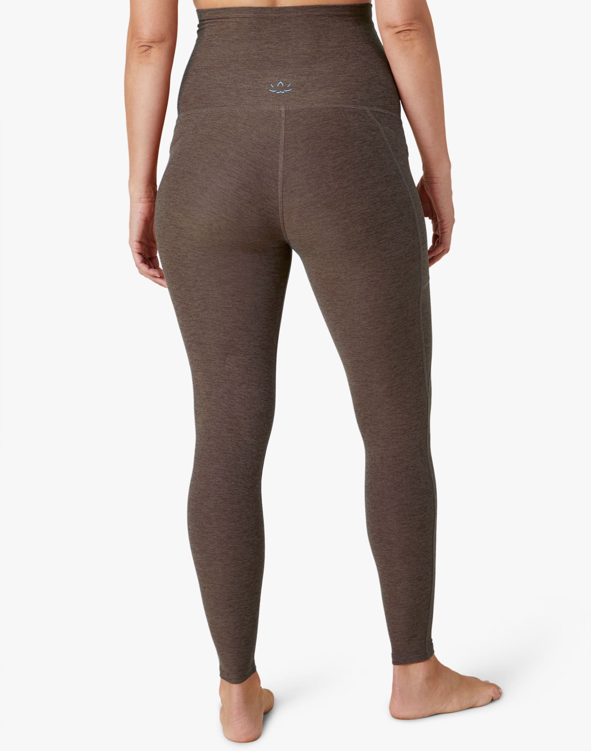 Beyond Yoga Maternity Out Of Pocket Midi Leggings in Spacedye
