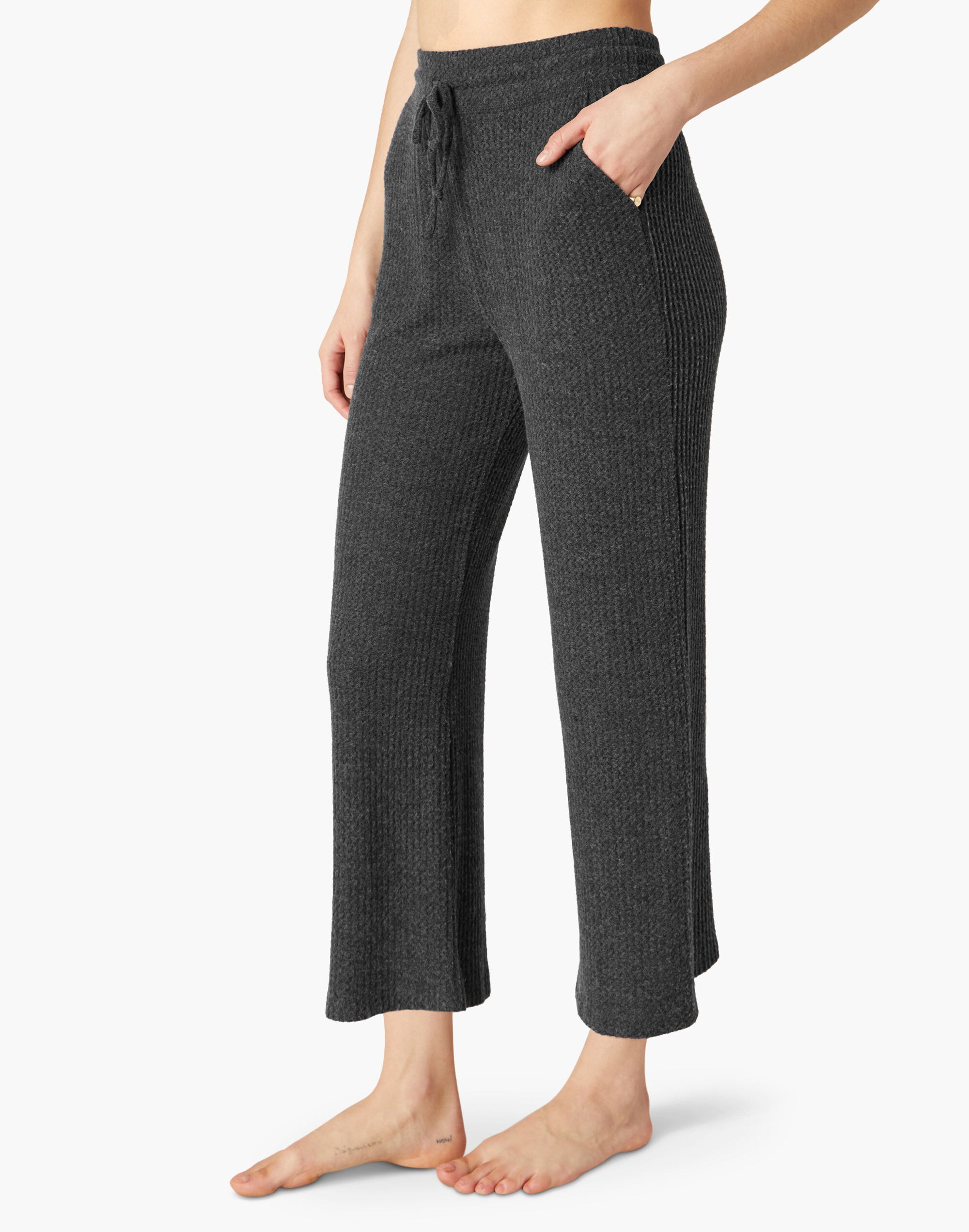 Beyond Yoga Wide-Leg Cropped Sweatpants