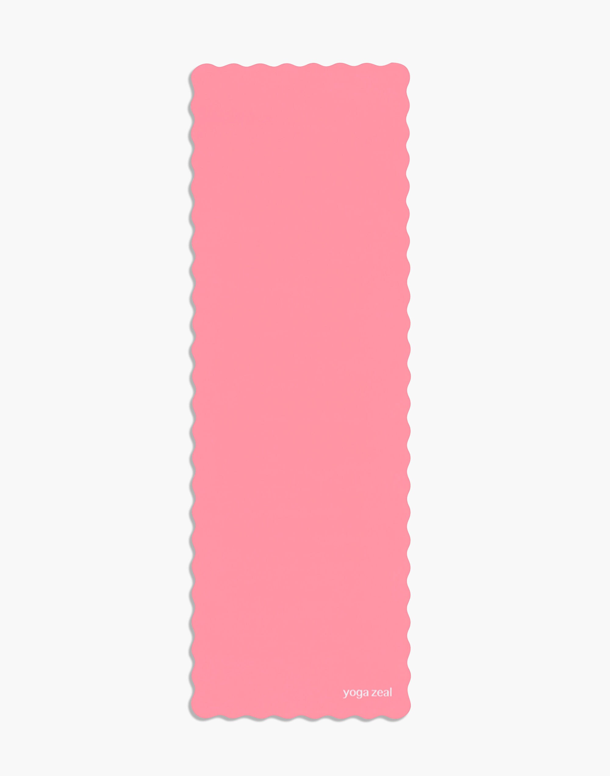 Yoga Zeal Pink Wavy Mat