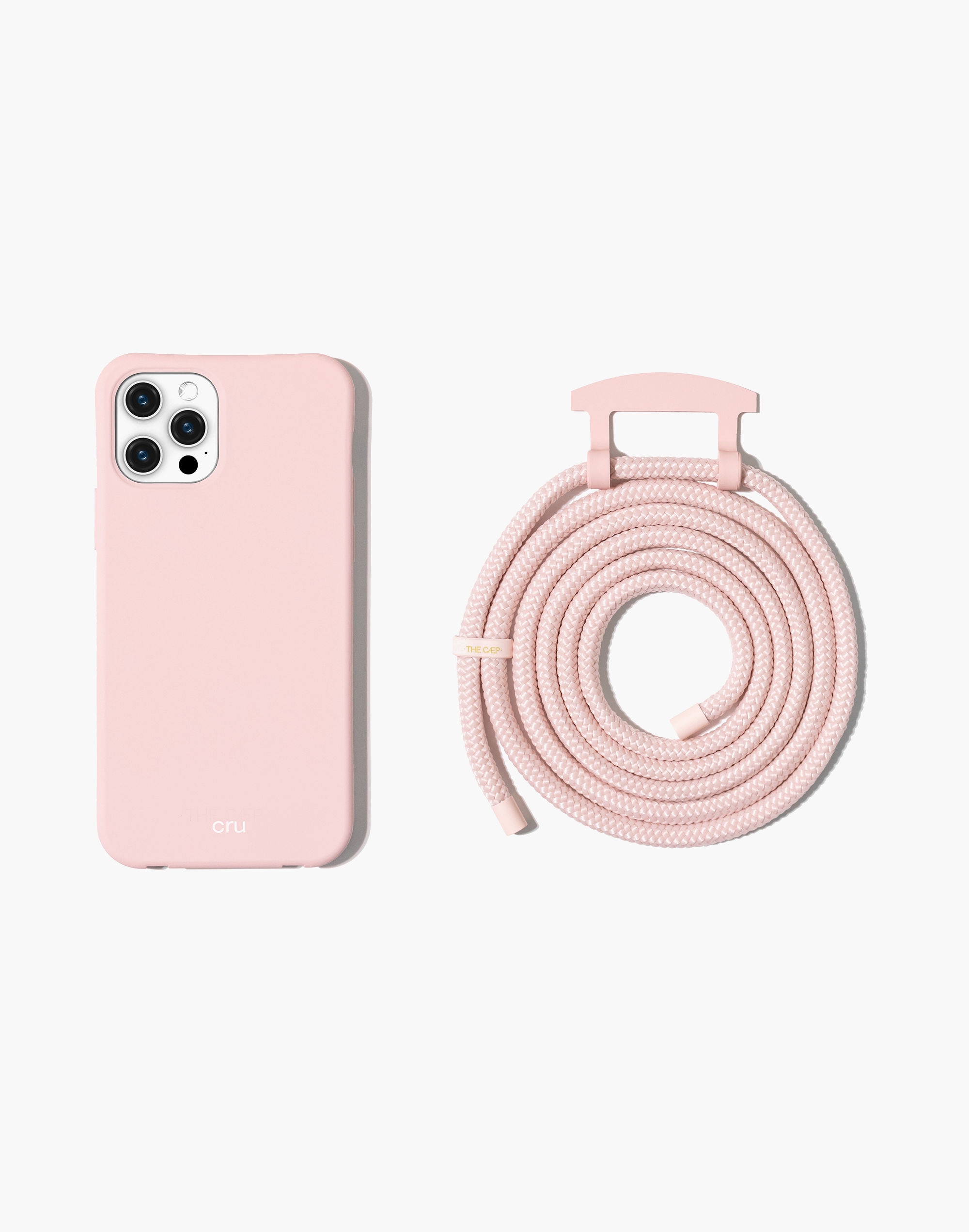 Mw The Caep Crossbody Phone Case In Pink