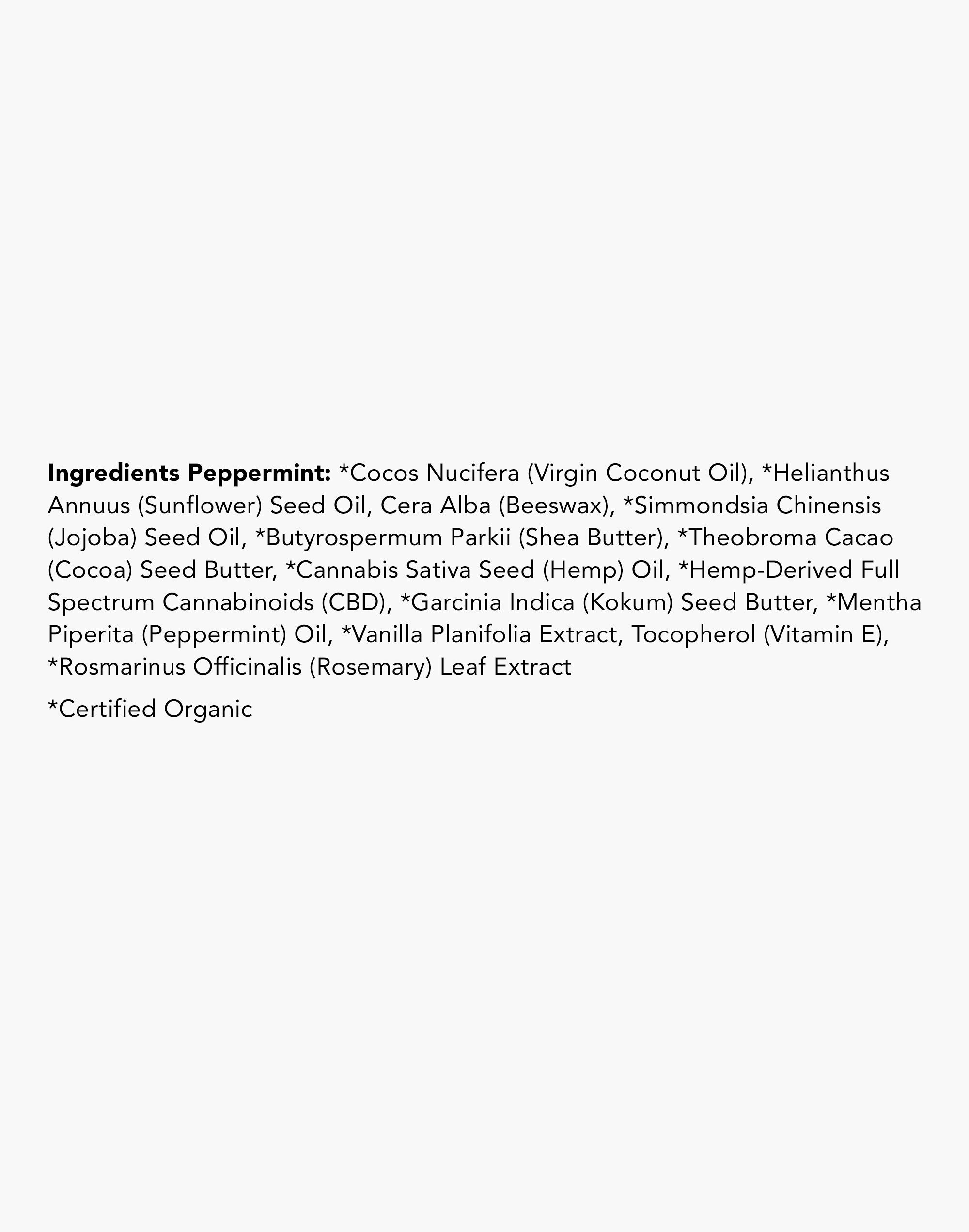 Vertly Lip Butter Peppermint