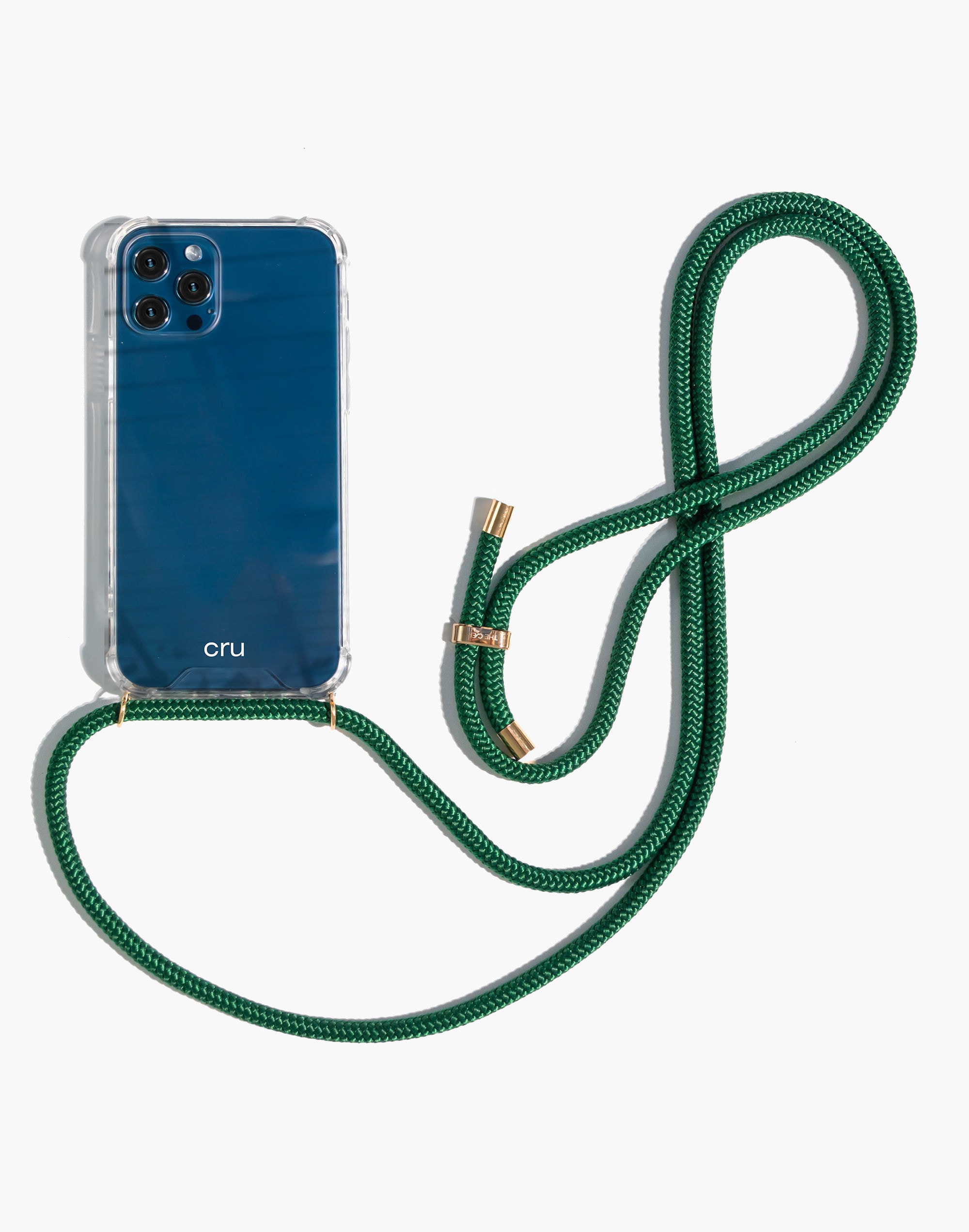 the caep crossbody phone case in woods