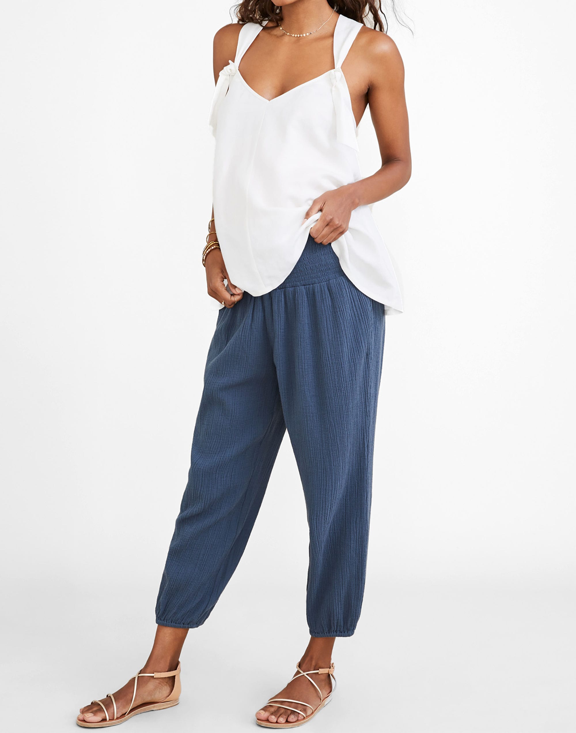 hatch collection&reg; maternity beach pants
