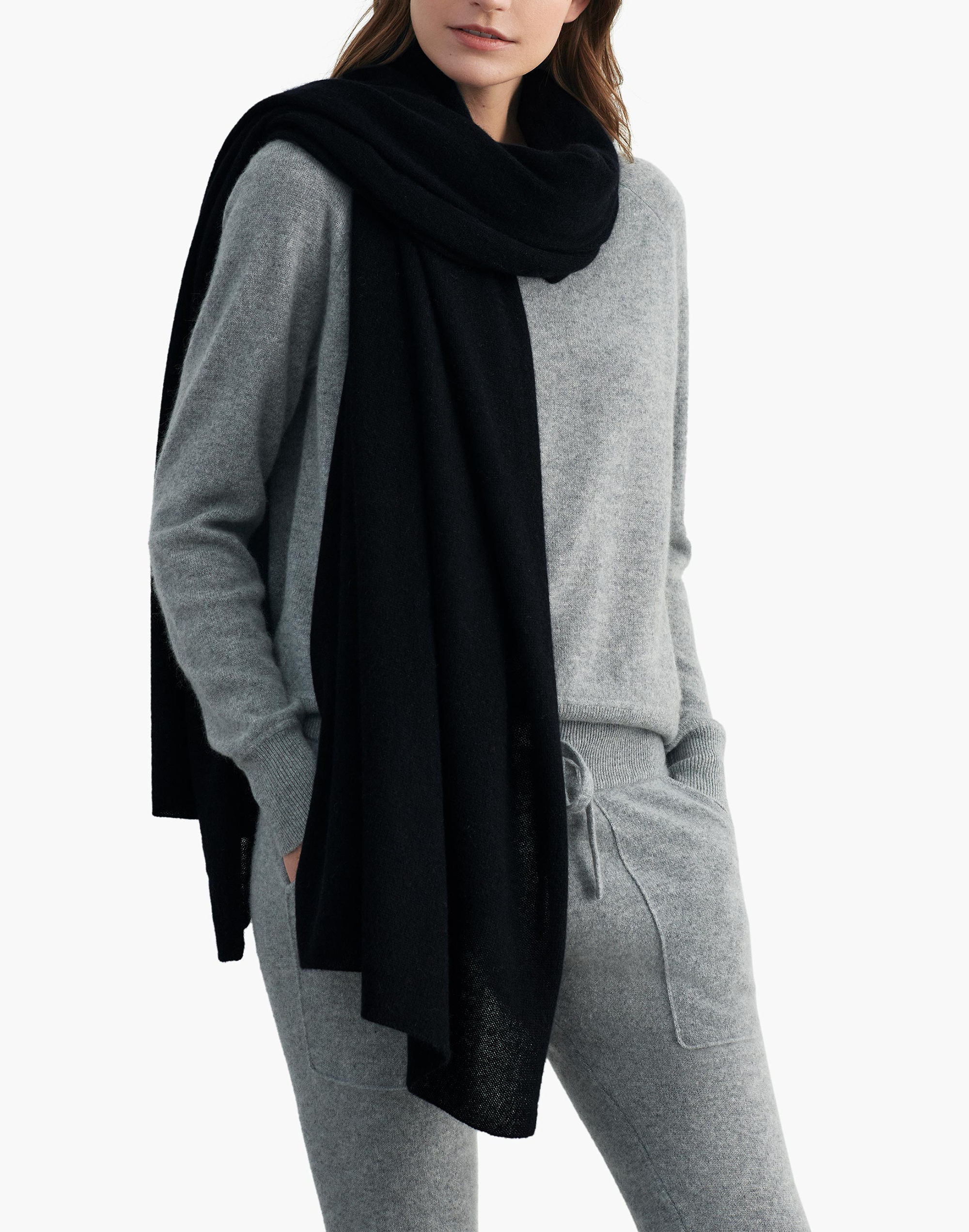 White + Warren Cashmere Travel Wrap Madewell