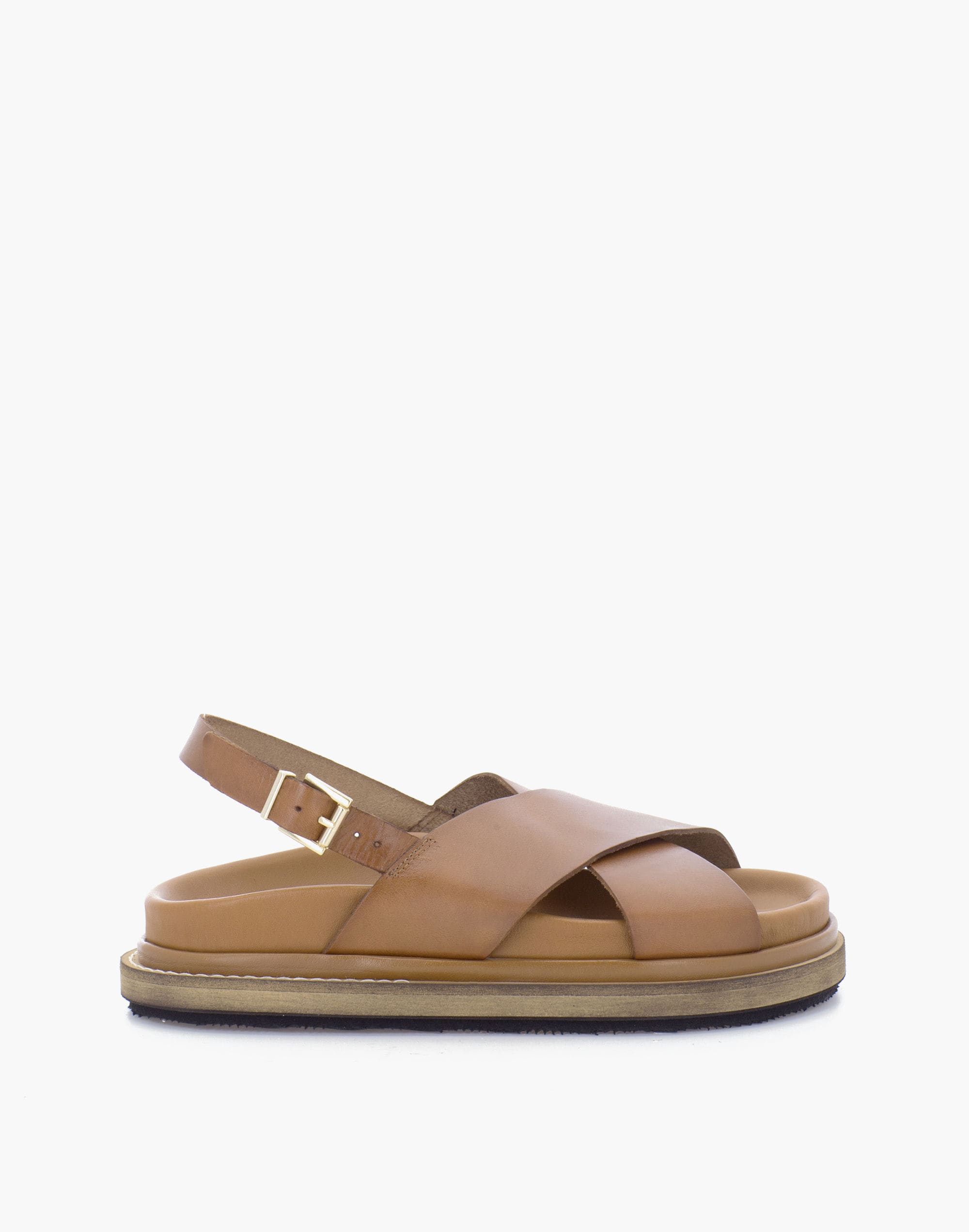 ALOHAS Leather Marshmallow Sandals