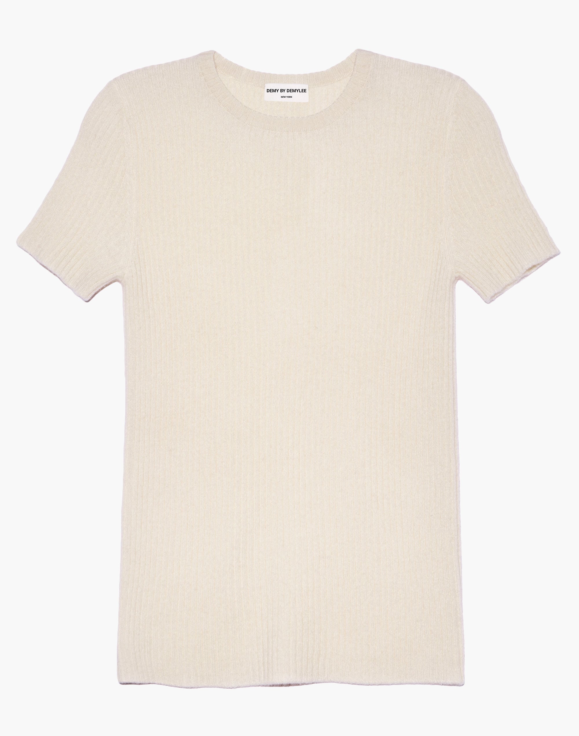 DEMY BY DEMYLEE&trade; Cashmere Naima Rib Sweater Top in oatmeal image 2
