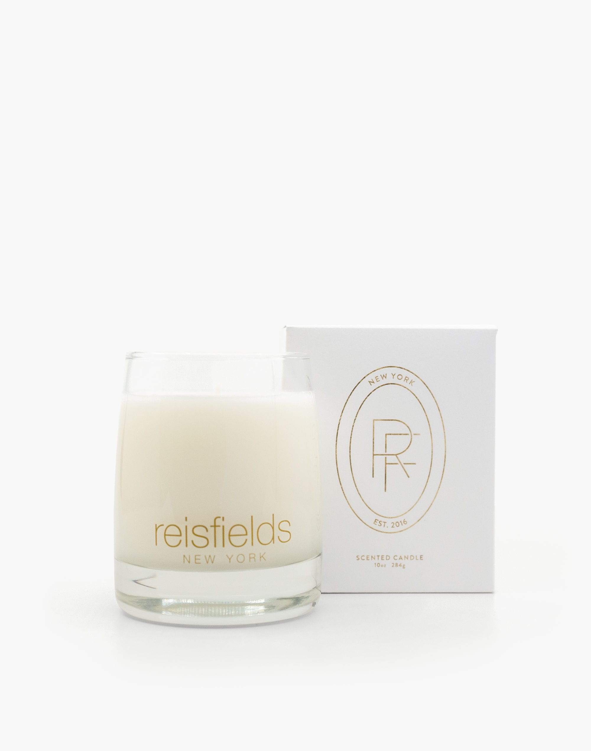 Reisfields NYC™ Classic Collection No. 5 Vanilla Infused Bourbon, Lemon + Amber Candle