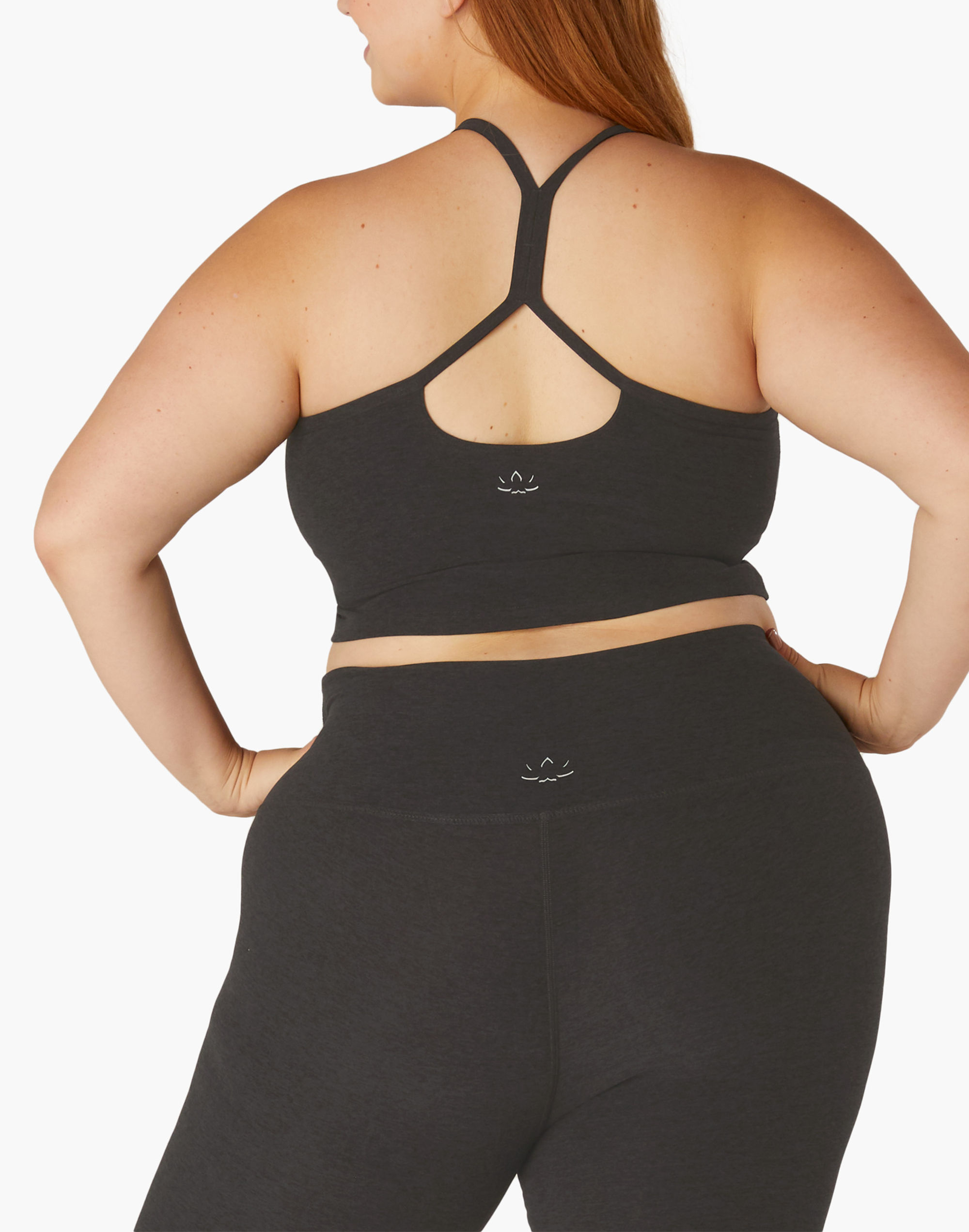 Beyond Yoga Plus Spacedye Slim Racerback Cropped Tank (1X-4X)