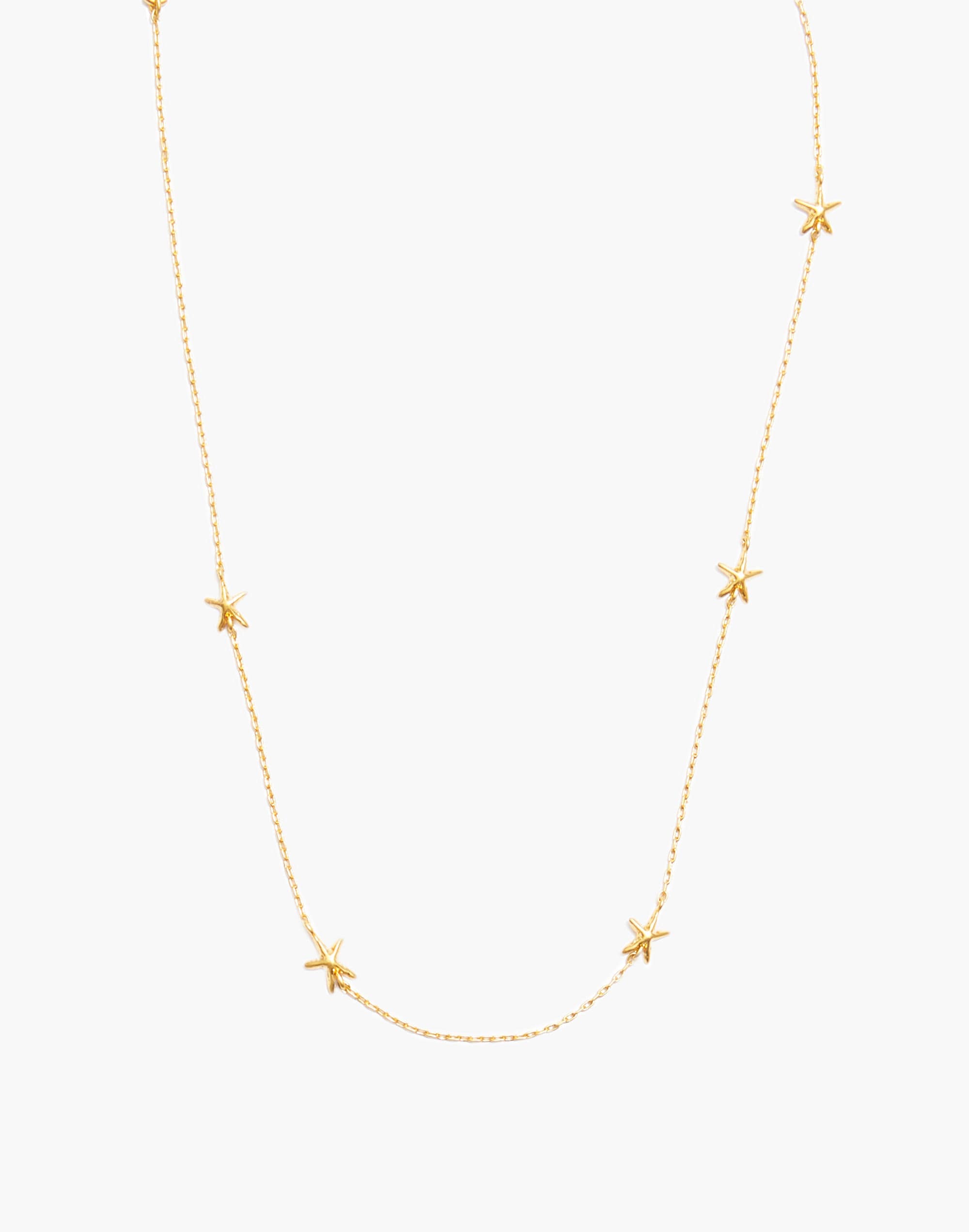 Starfish Chain Necklace