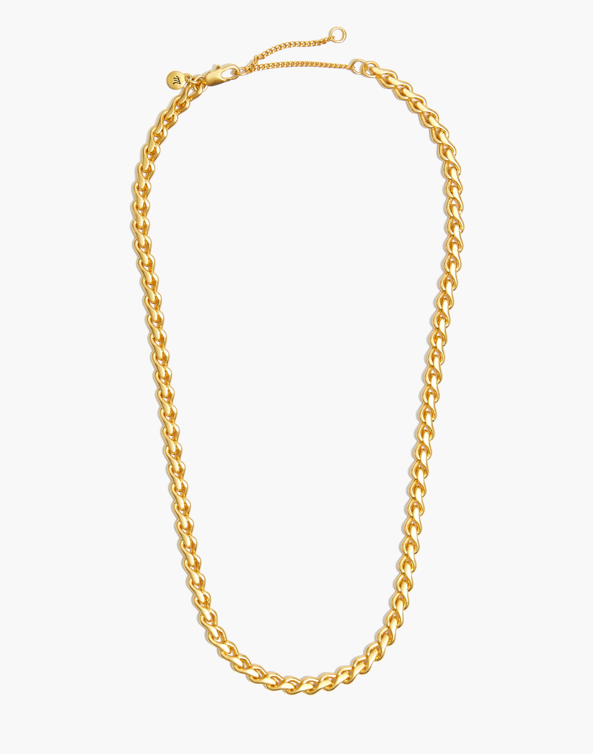 Chunky Curb Chain Necklace