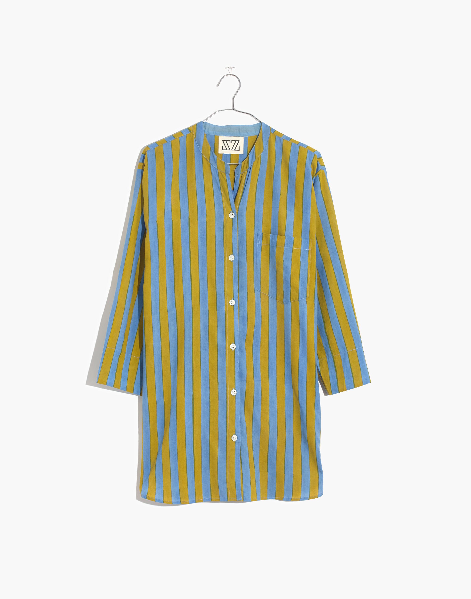 Madewell x SZ Blockprints&trade; Striped Guru Top