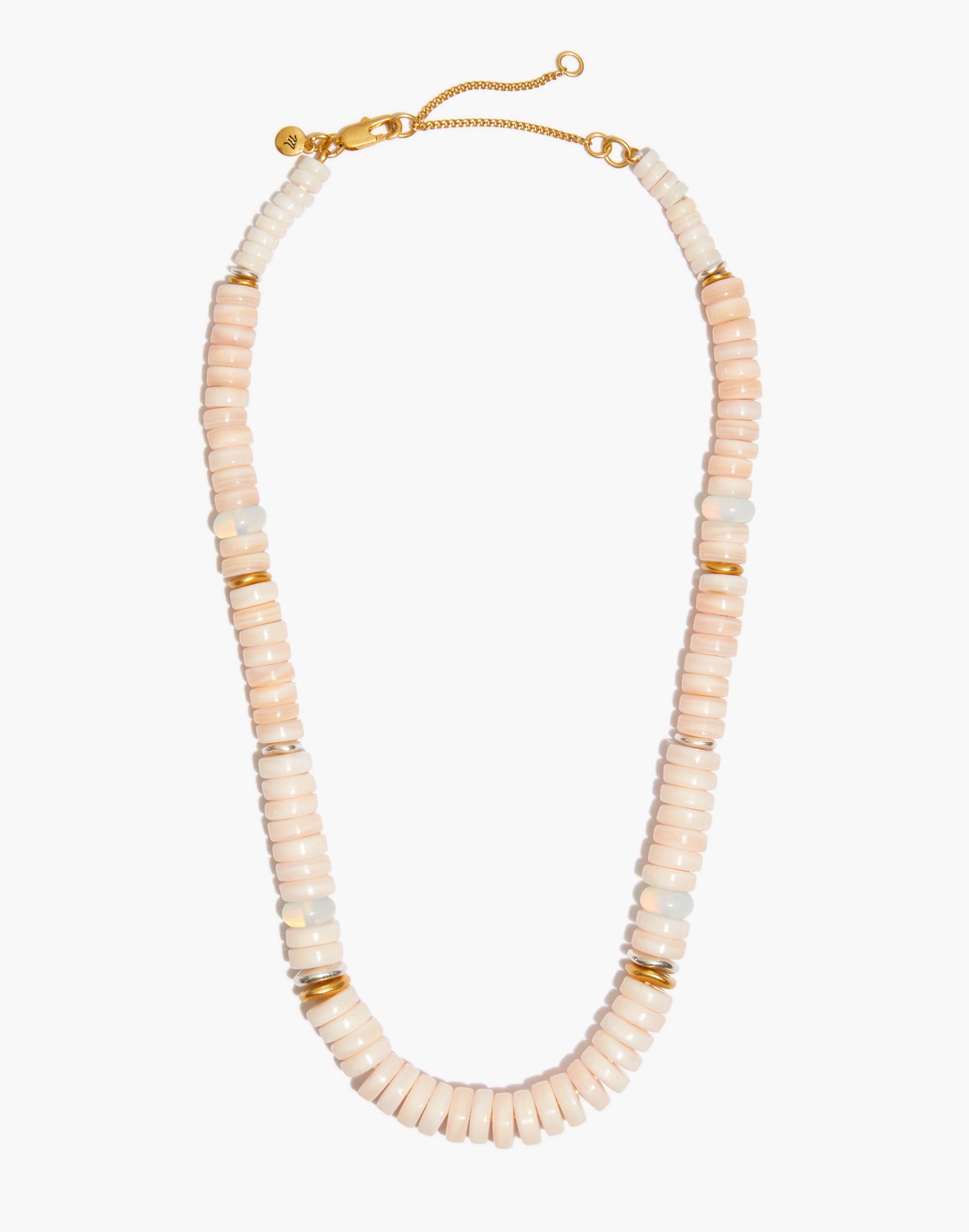 Mother of Pearl Beaded Necklace