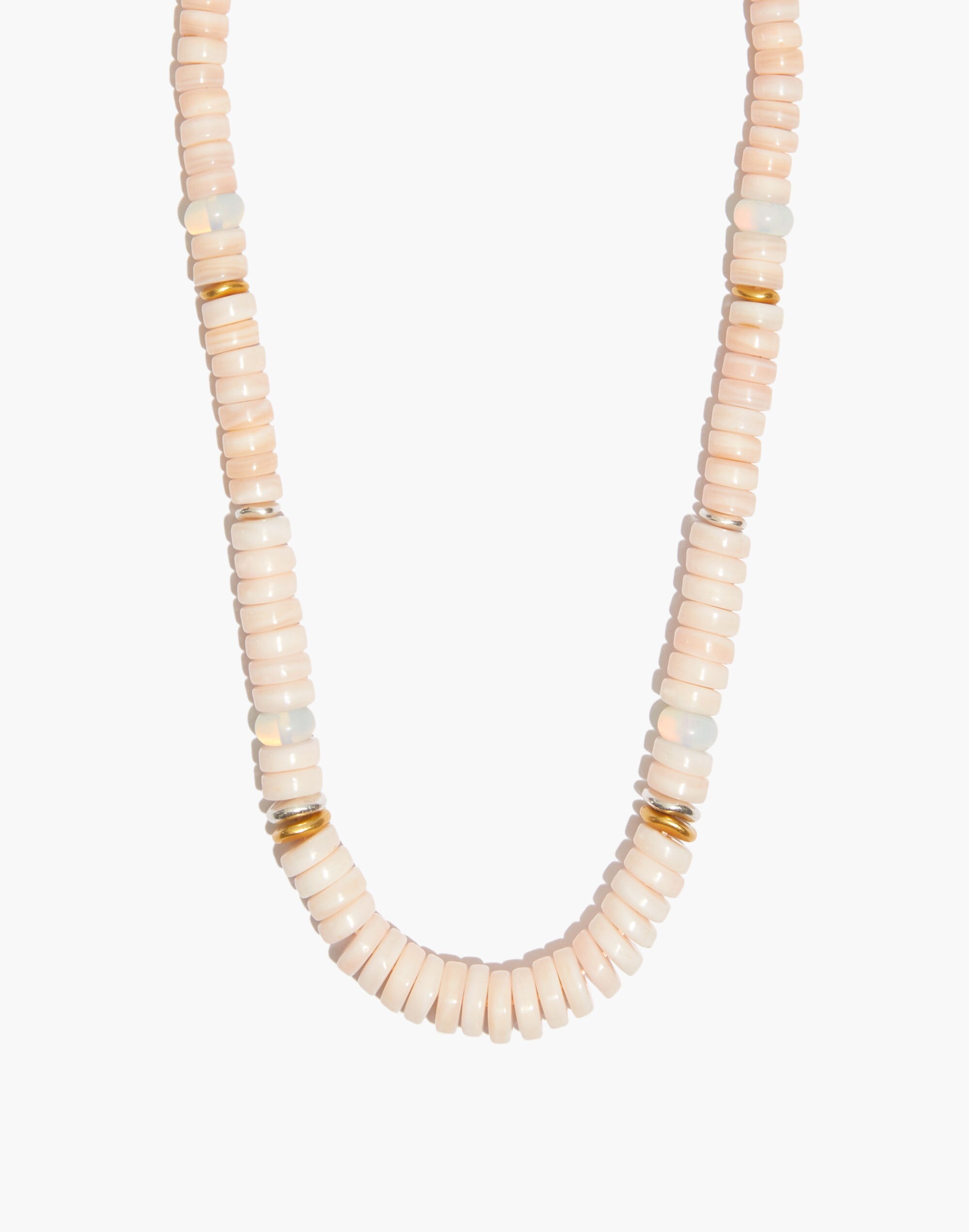 Mother of Pearl Beaded Necklace
