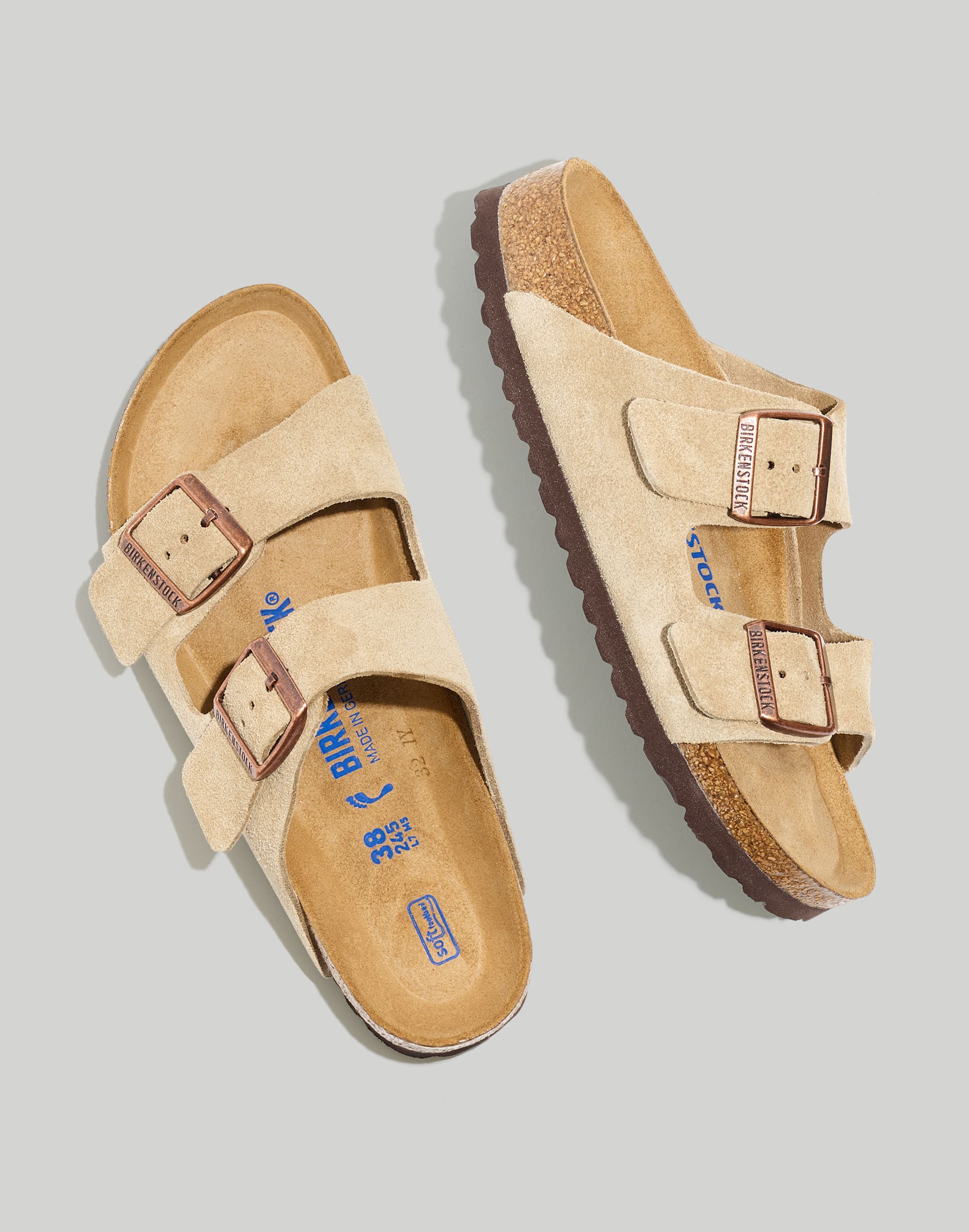 Birkenstock® Arizona Soft Footbed Sandals Nubuck