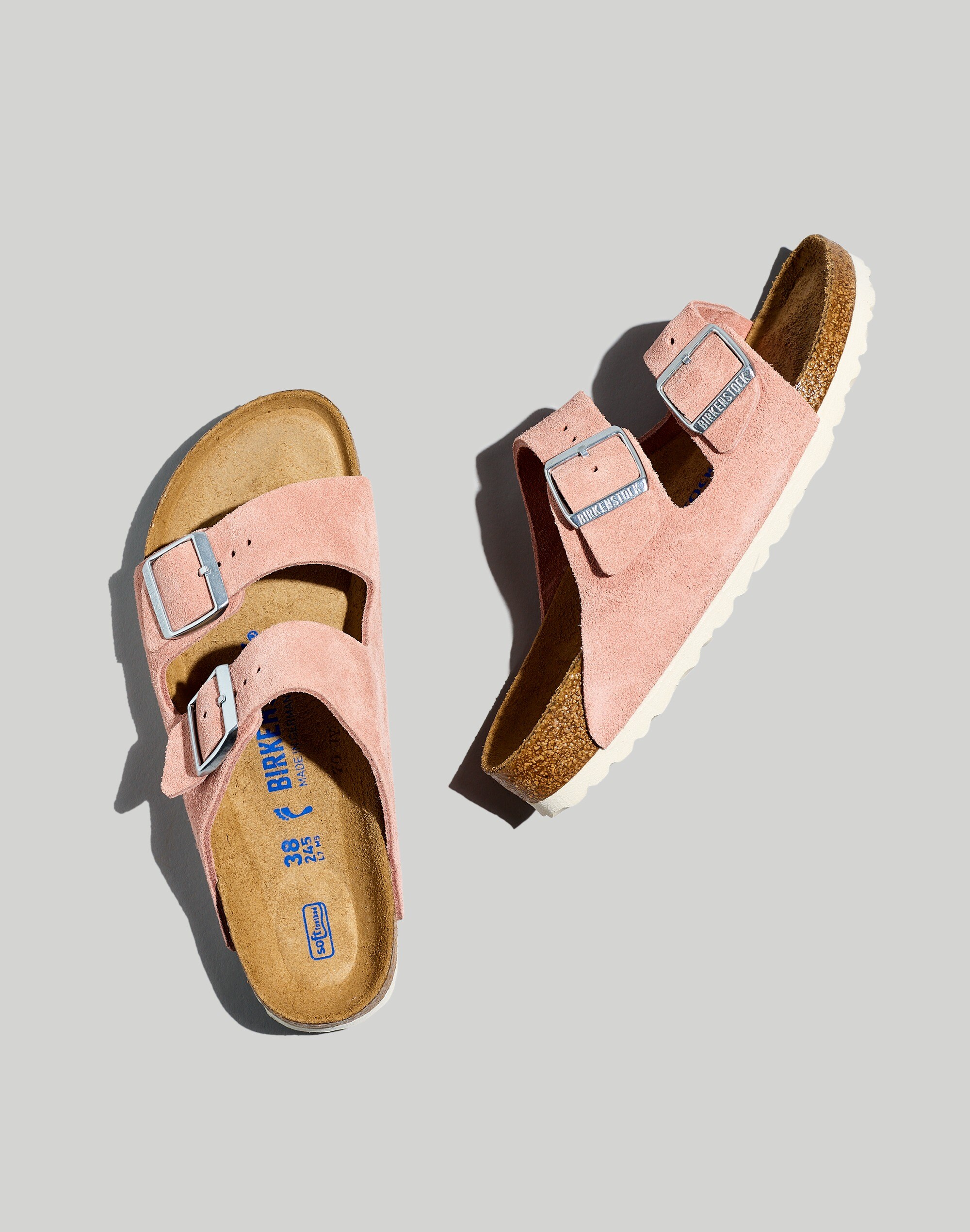 Birkenstock&reg; Arizona Soft Footbed Sandals in Nubuck