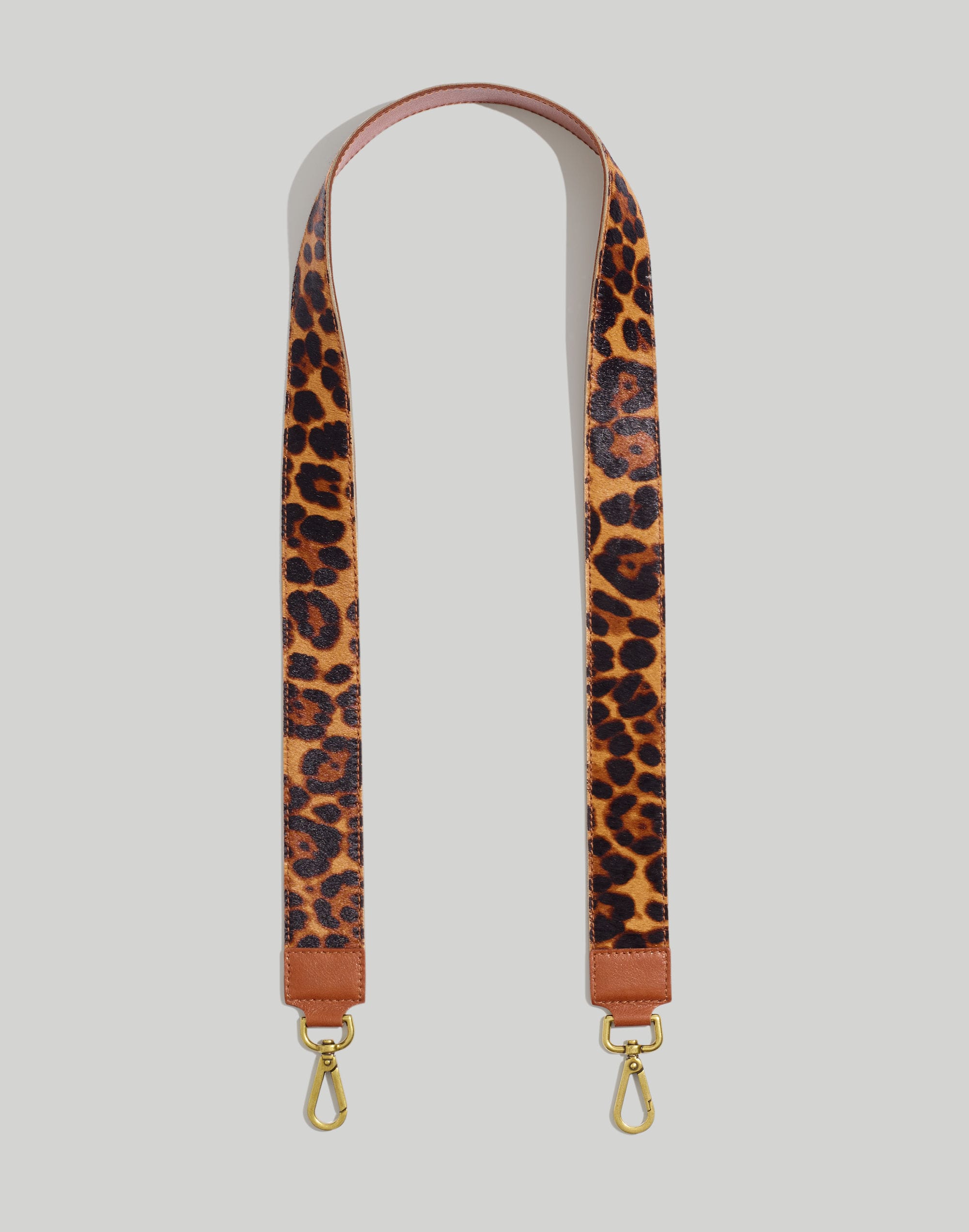 The Crossbody Bag Strap: Leopard Calf Hair Edition