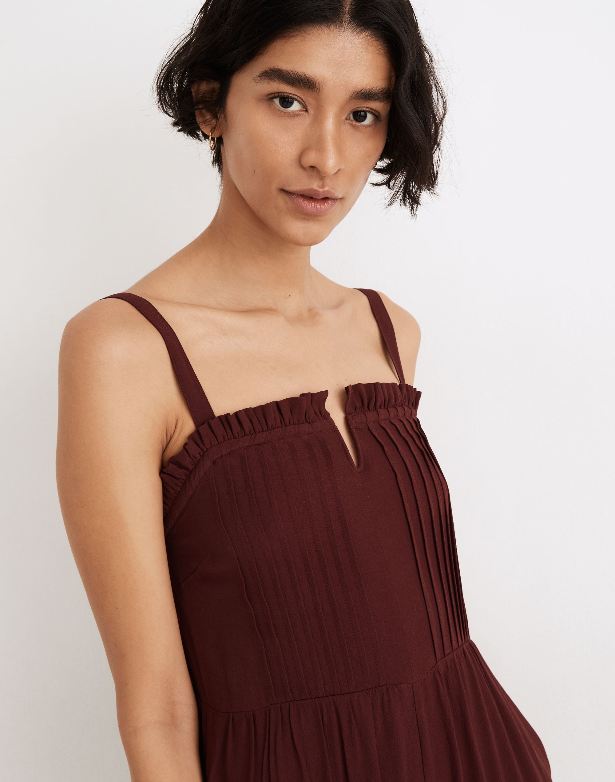 Pintuck Cami Jumpsuit