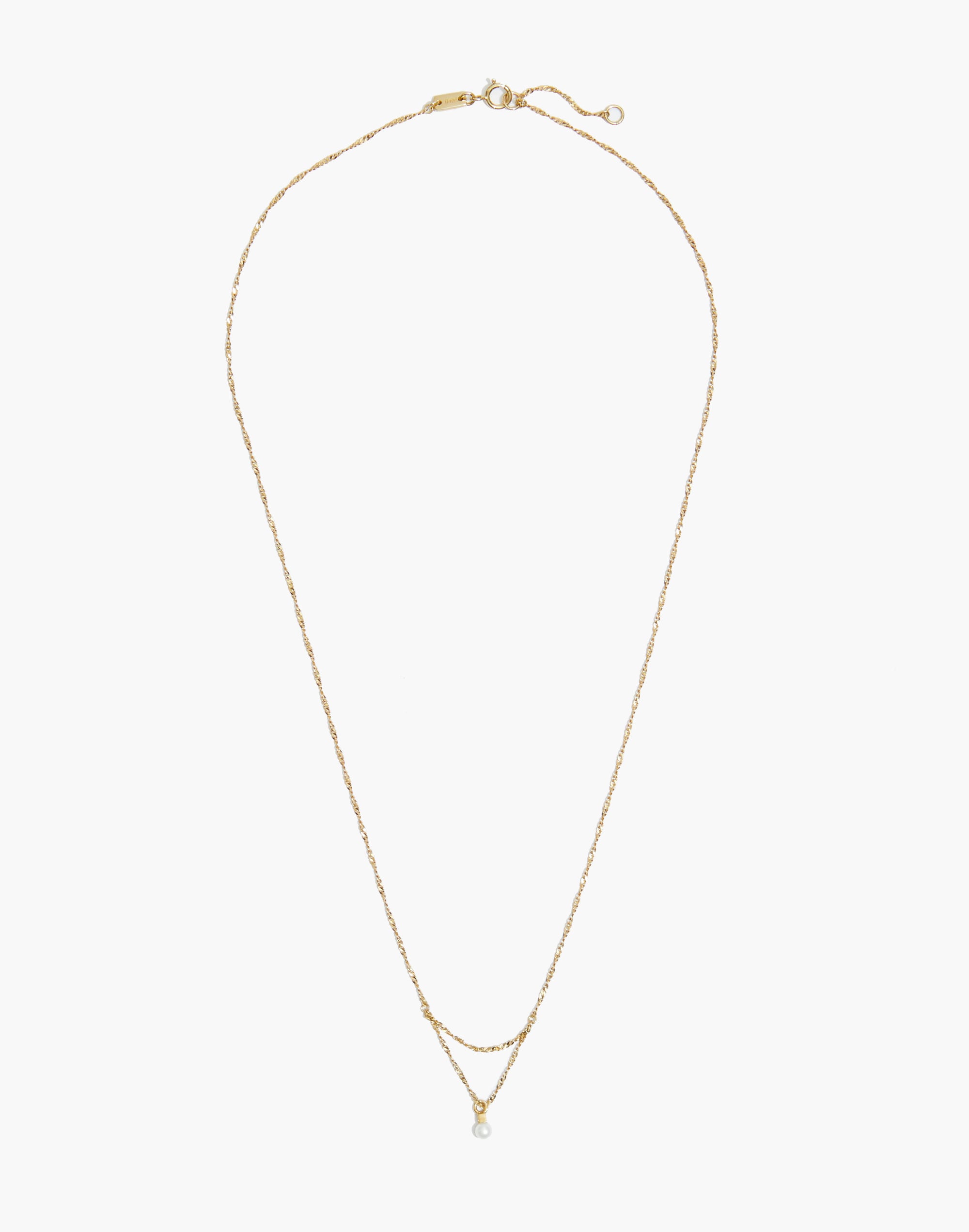 Delicate Collection Demi-Fine Freshwater Pearl Pendant Necklace