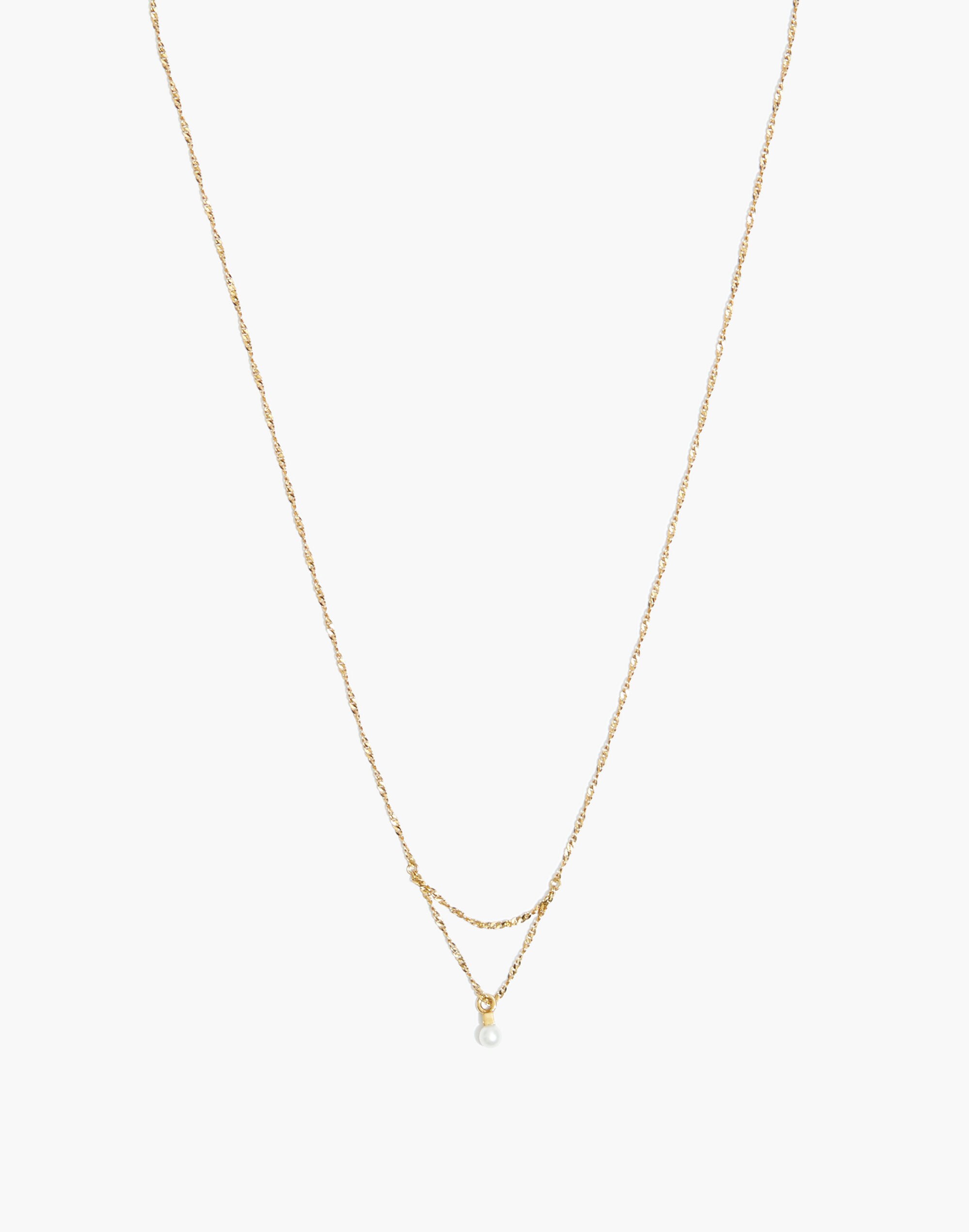 Delicate Collection Demi-Fine Freshwater Pearl Pendant Necklace