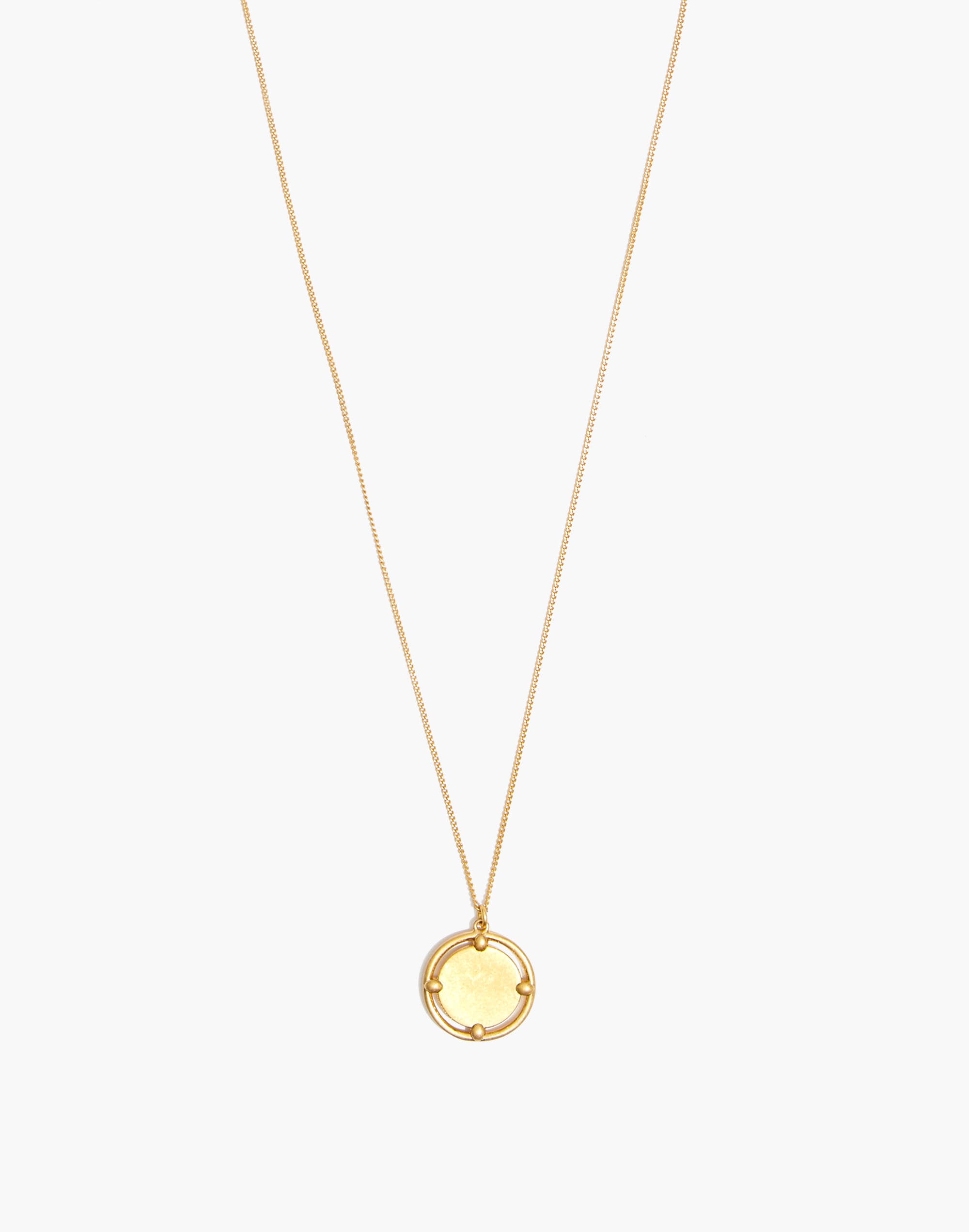 Orbit Coin Necklace