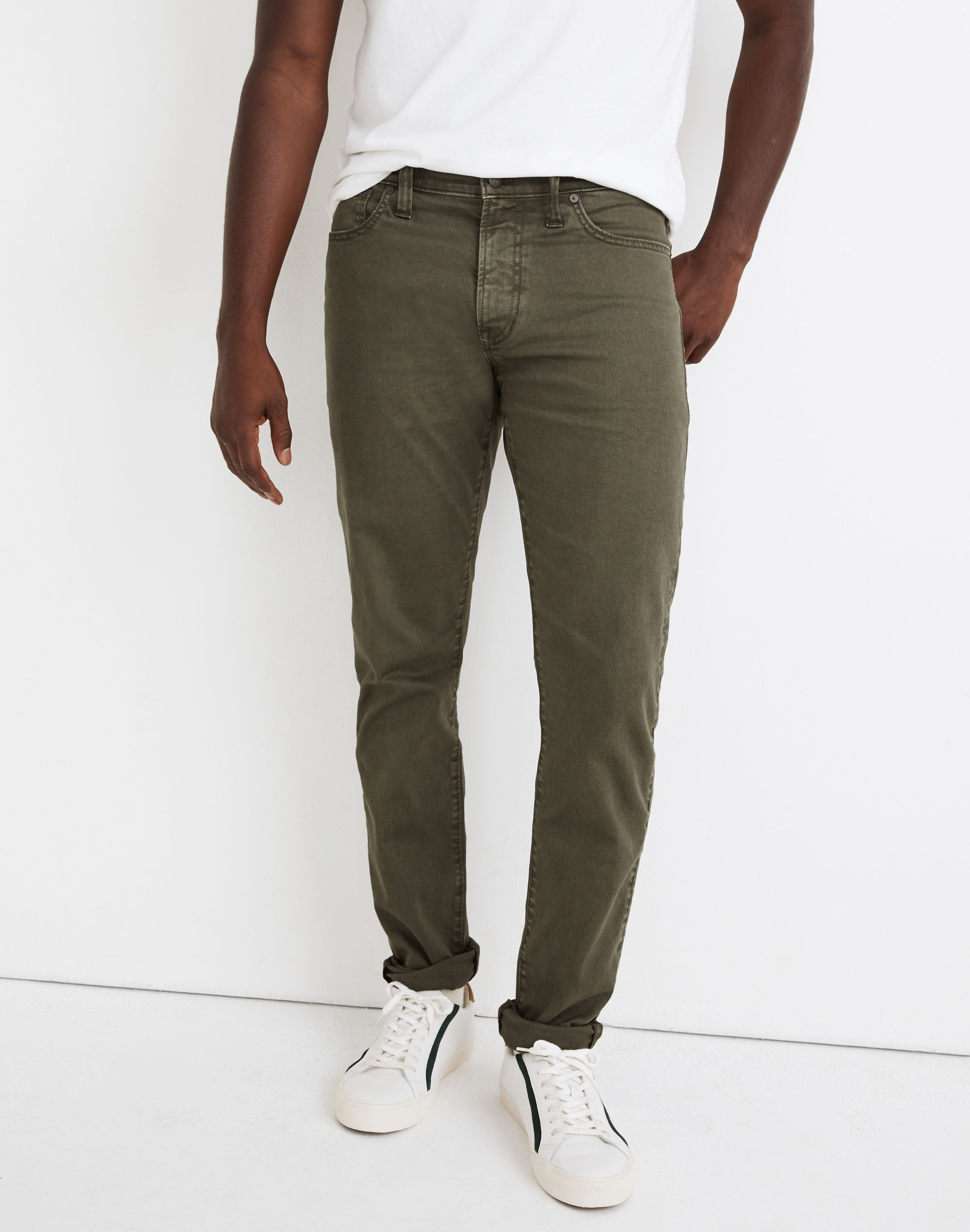 Garment-Dyed Athletic Slim Everyday Flex Jeans