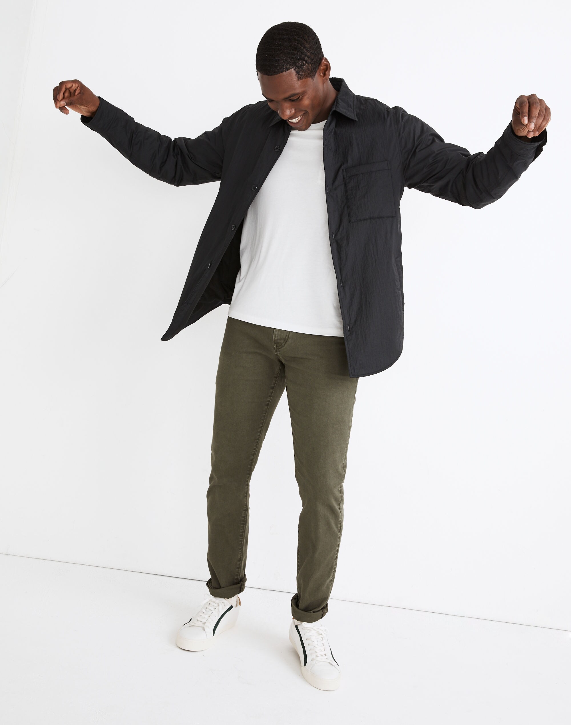 Garment-Dyed Athletic Slim Everyday Flex Jeans