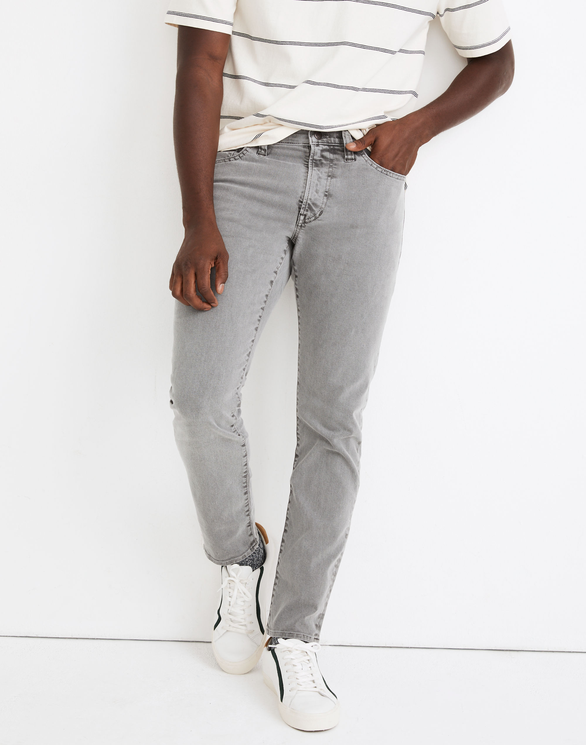 Garment-Dyed Athletic Slim Everyday Flex Jeans