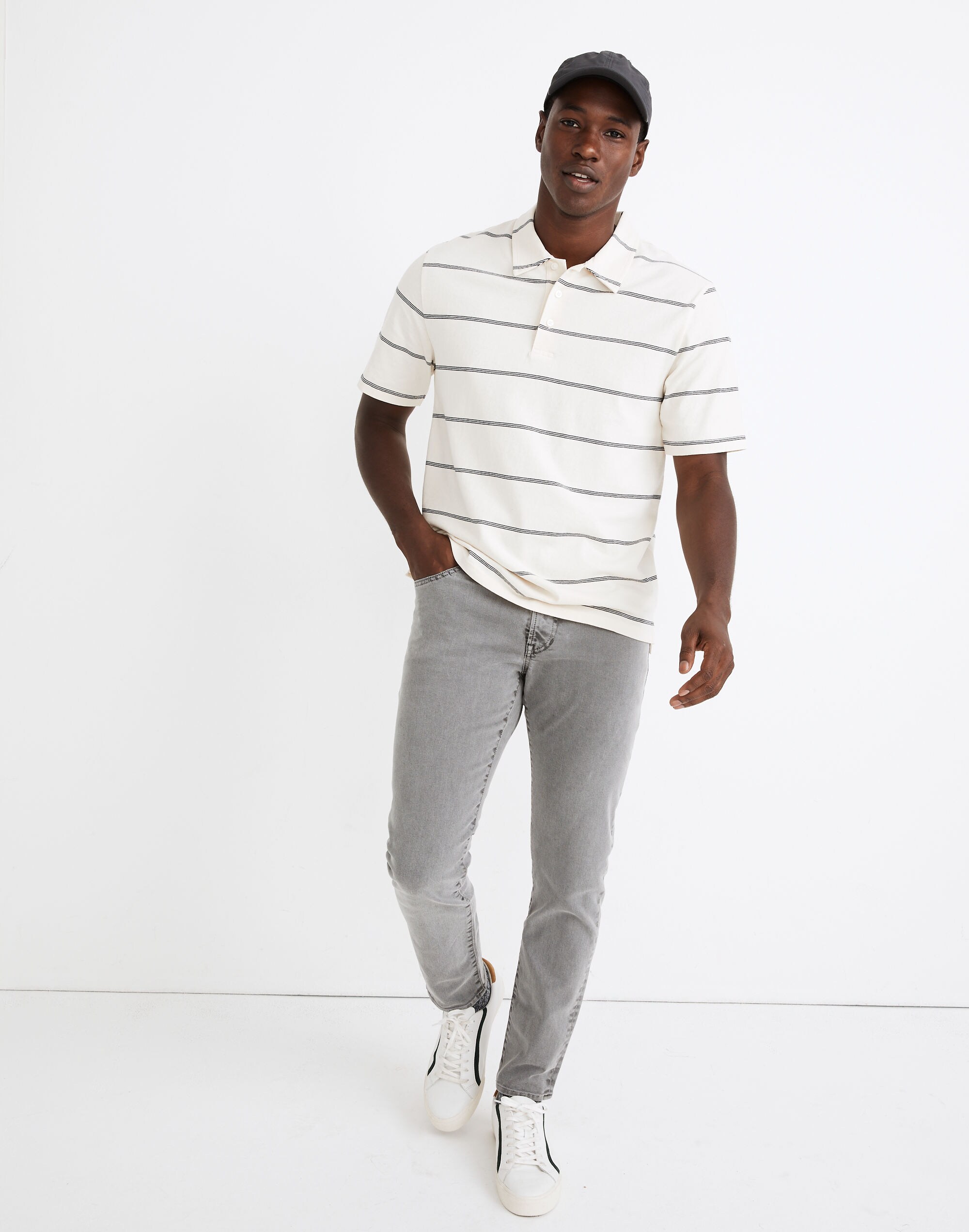 Garment-Dyed Athletic Slim Everyday Flex Jeans