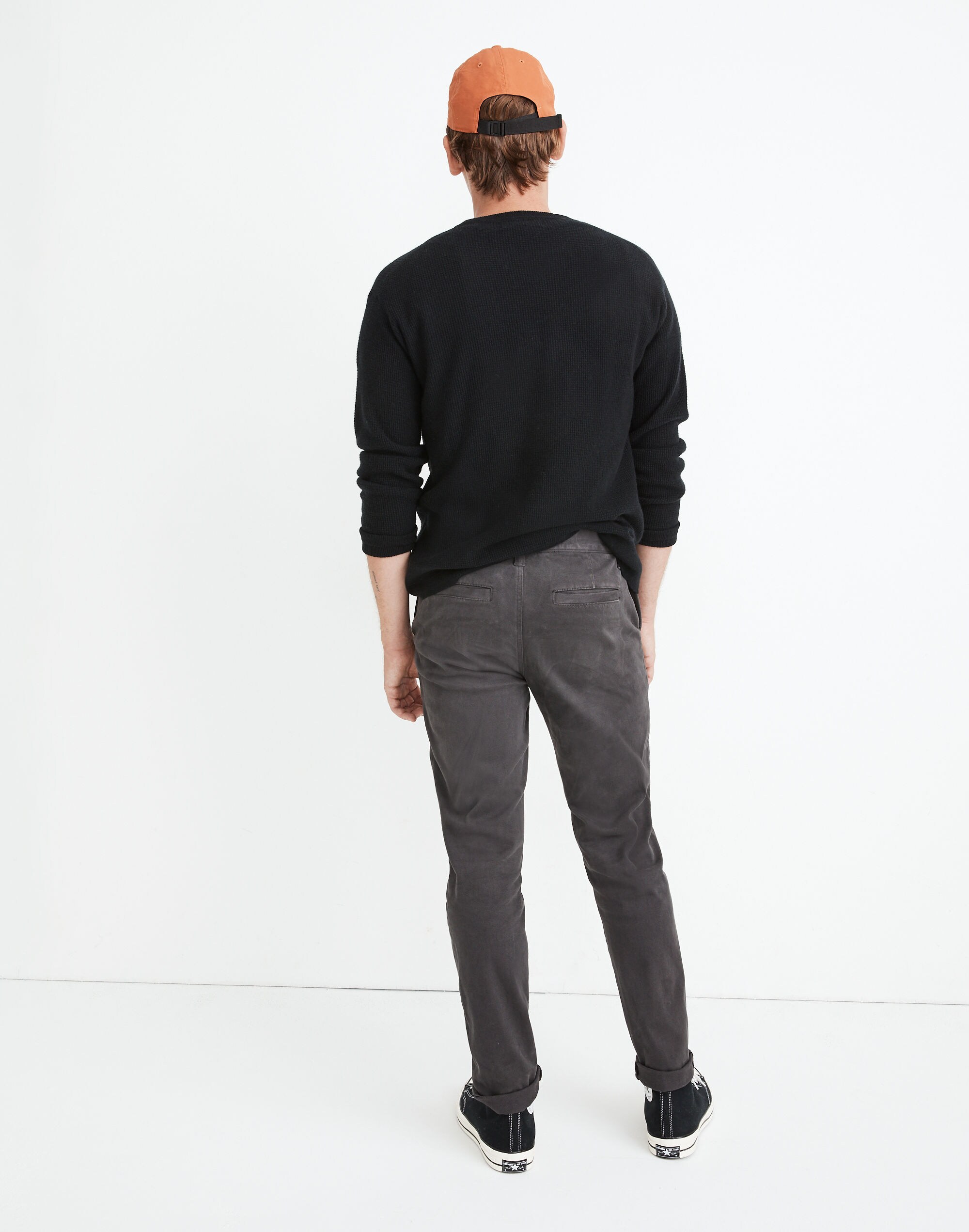Slim Brushed Chino Pants