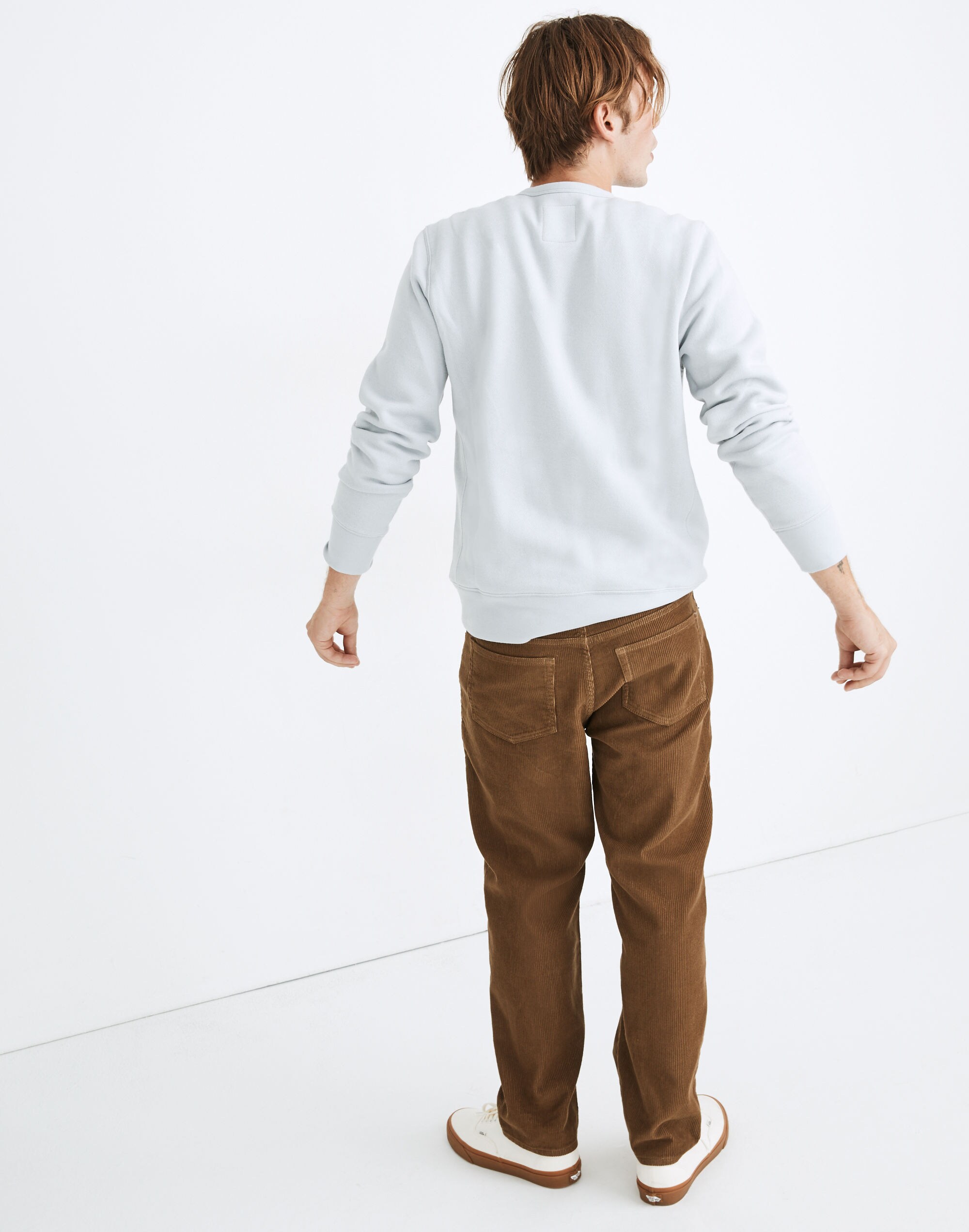Relaxed Straight Corduroy Jeans