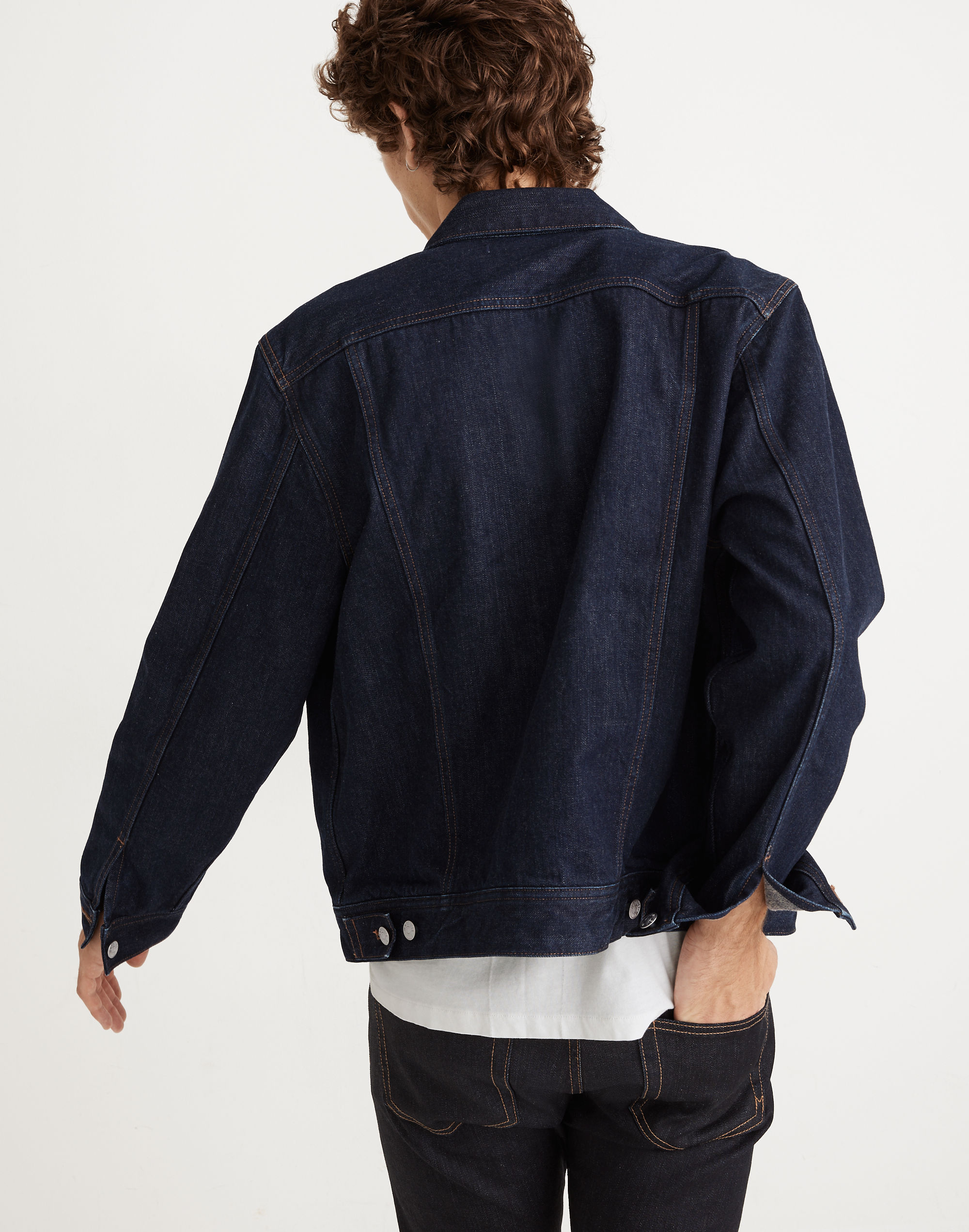 Classic Jean Jacket in Resin Rinse
