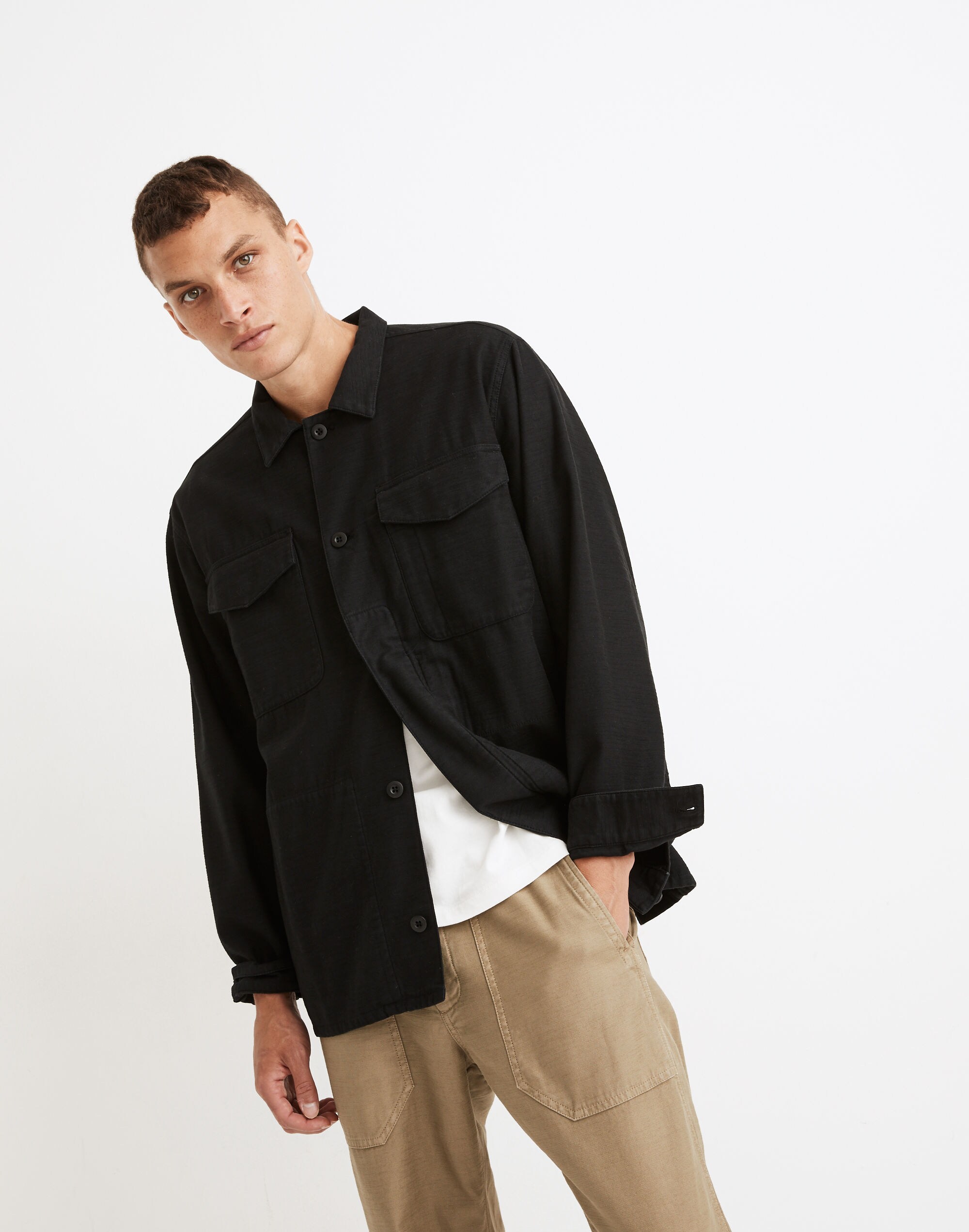 Military Shirt Jacket