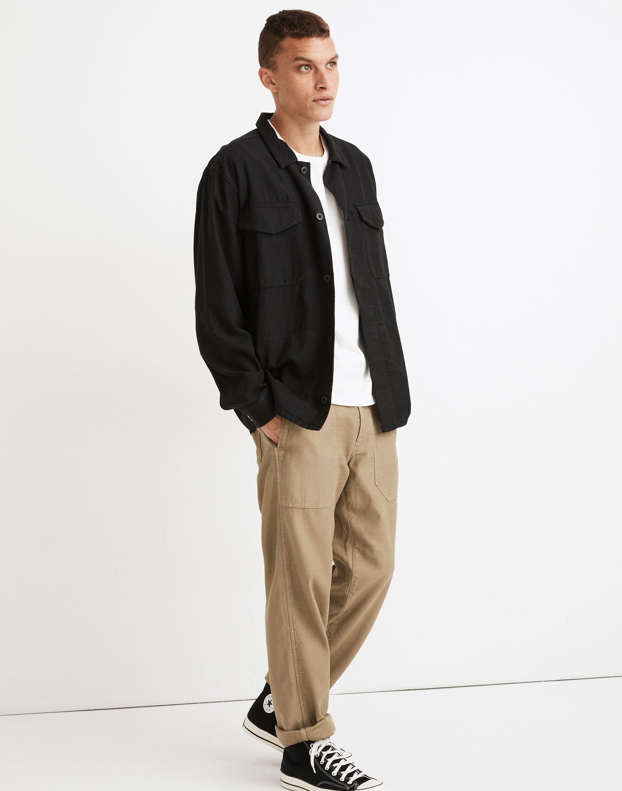 Military Shirt Jacket