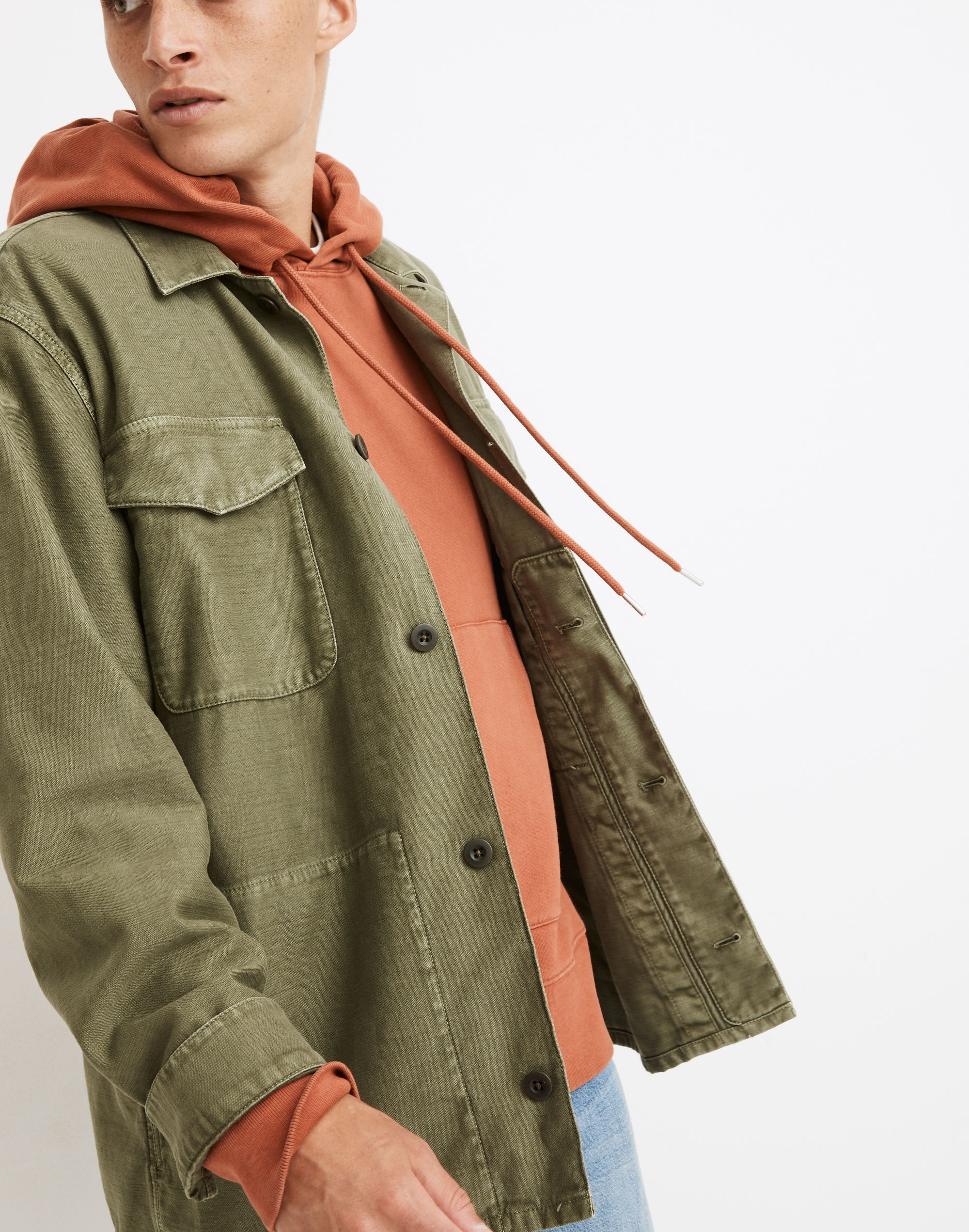 Military Shirt Jacket