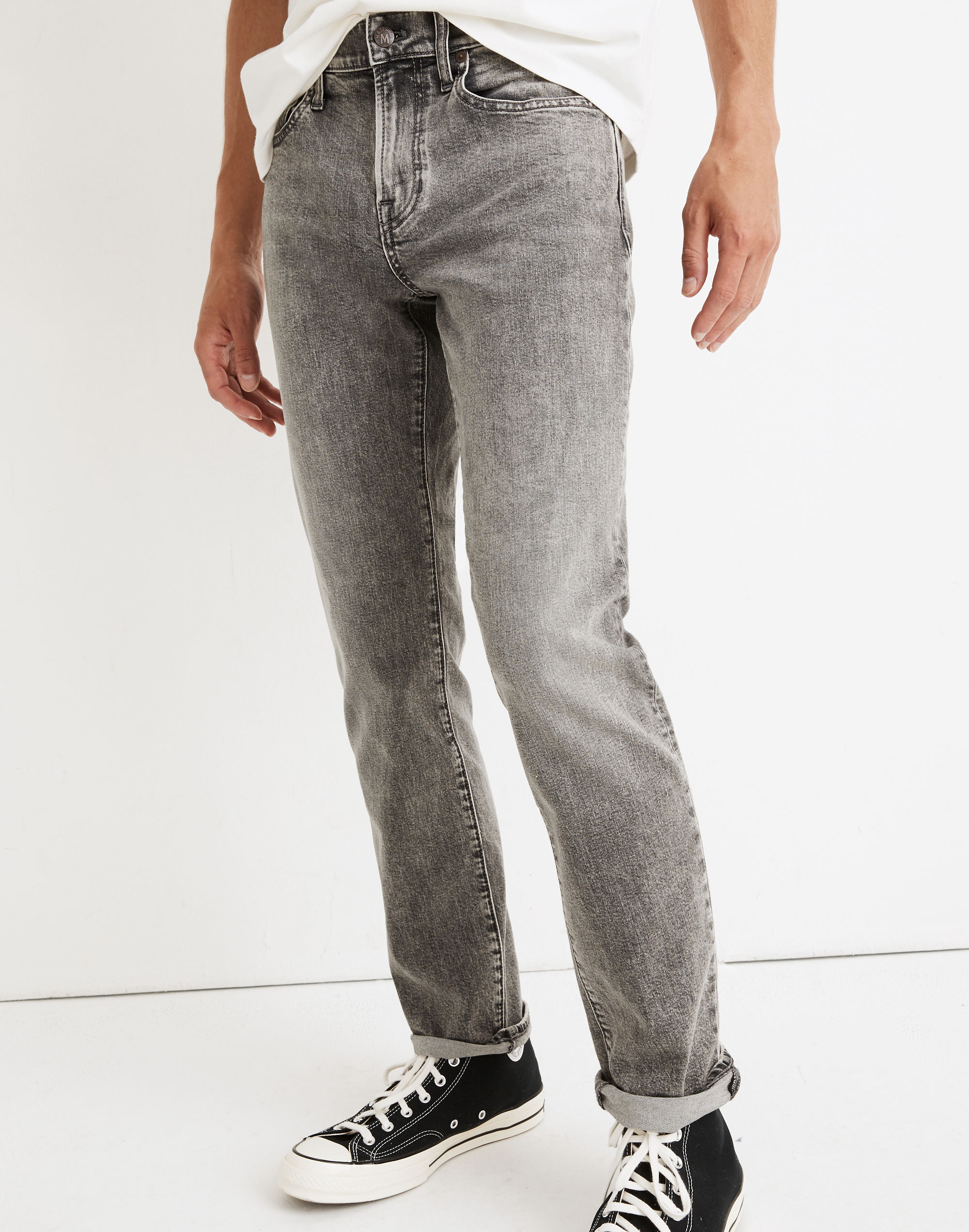 Slim Authentic Flex Jeans in Grayling Wash