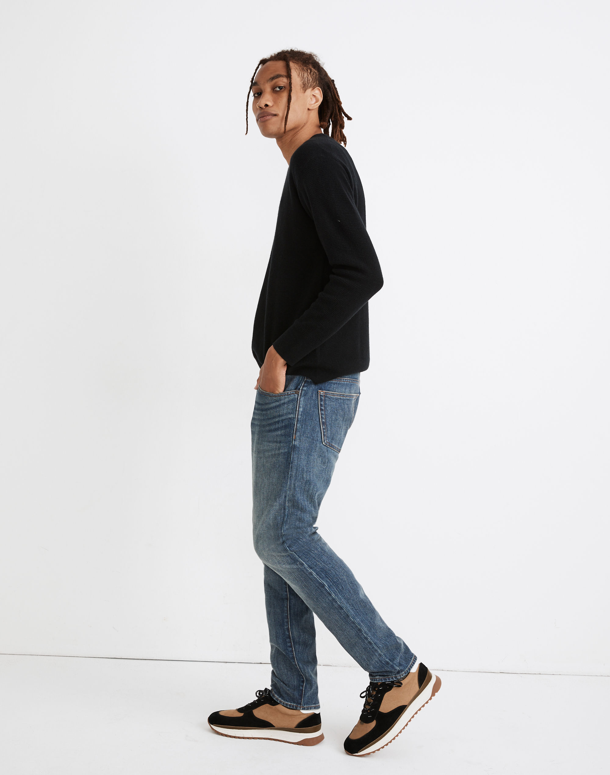 Slim Authentic Flex Jeans in Seaward Wash