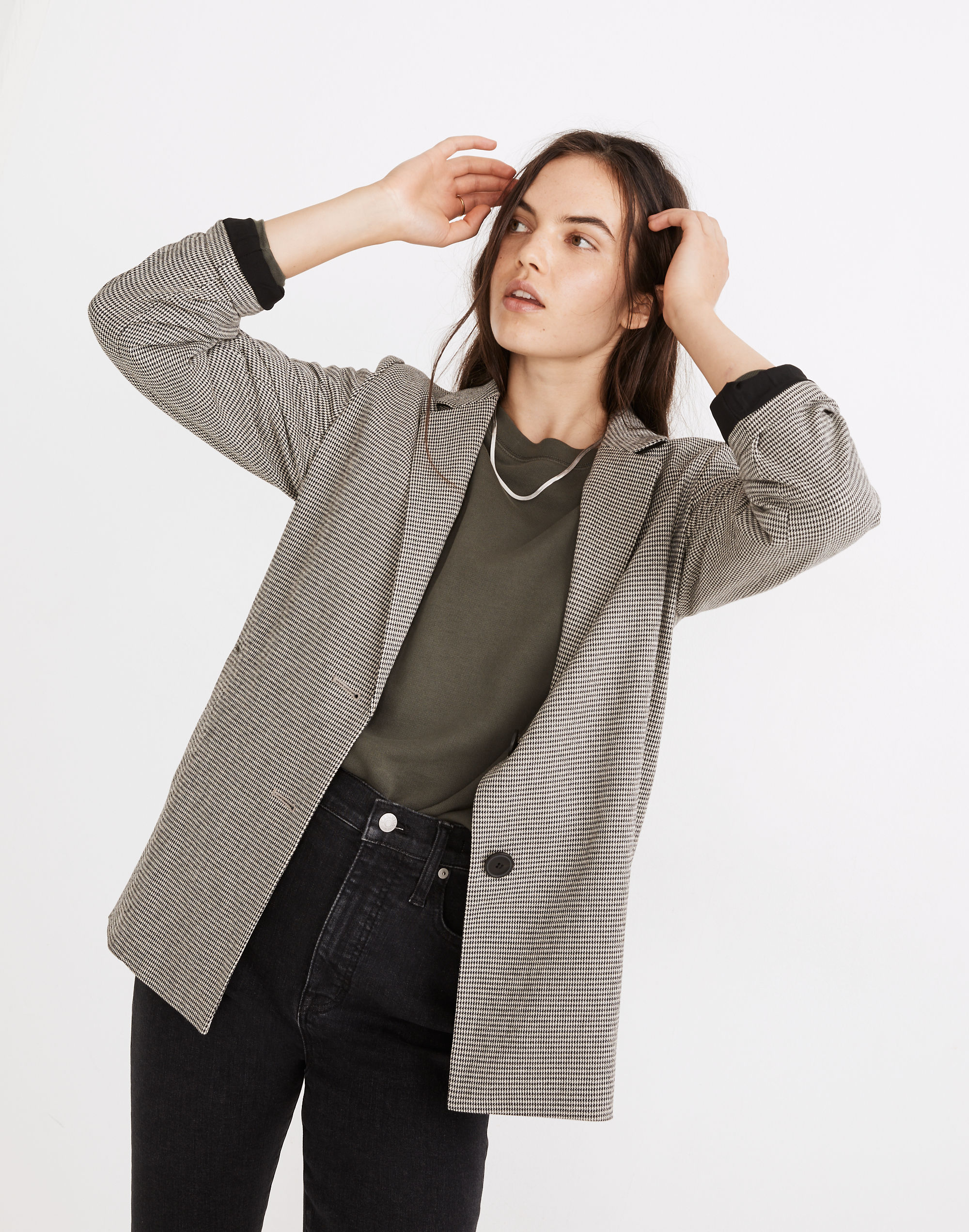 Dorset Blazer in Houndstooth