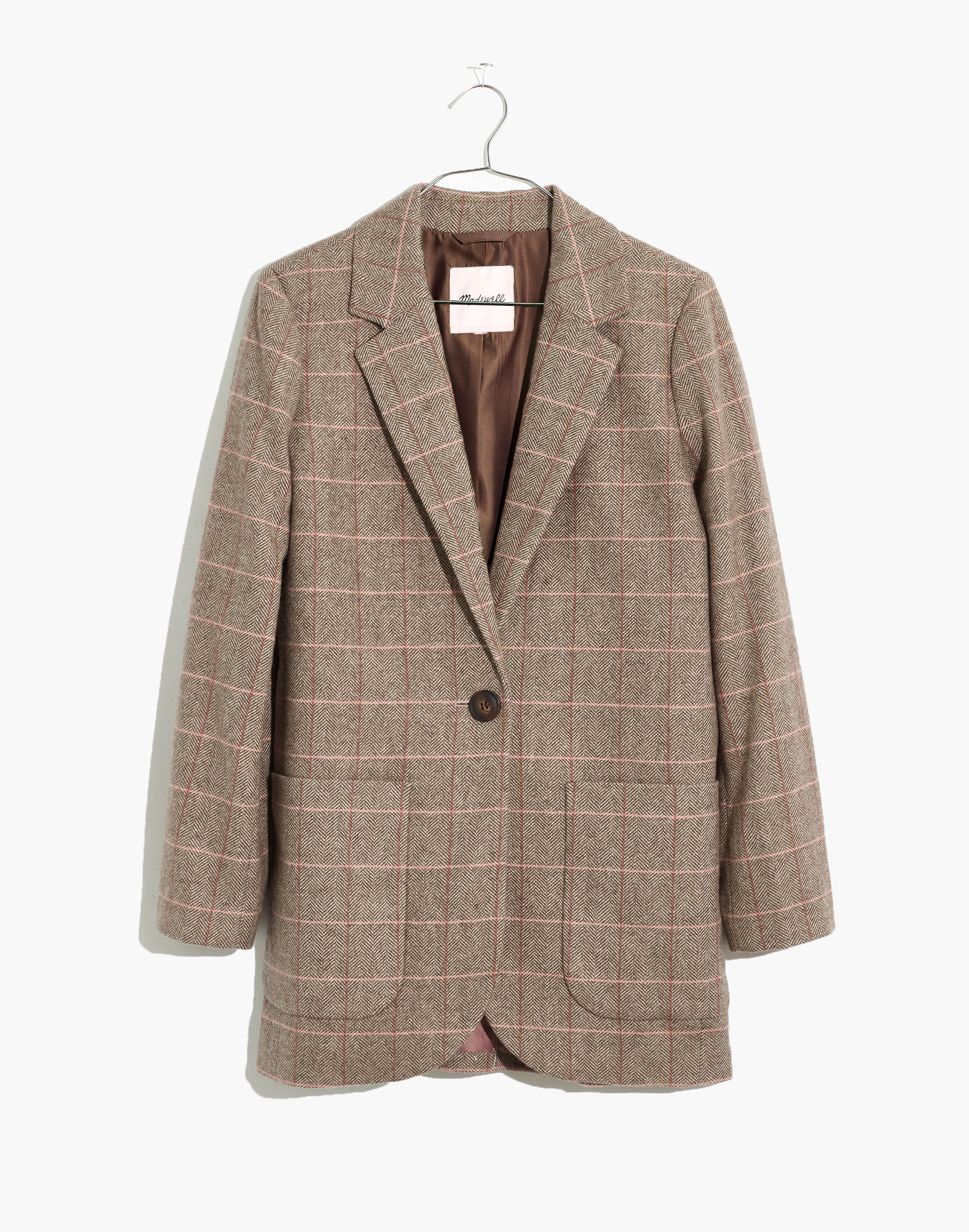 Larsen Blazer in Plaid