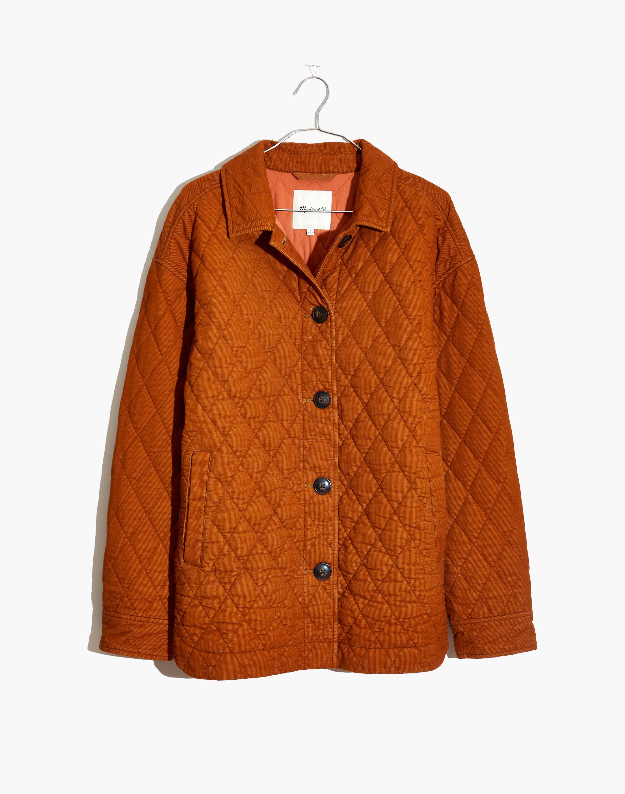 Quilted Corduroy Walton Shirt-Jacket